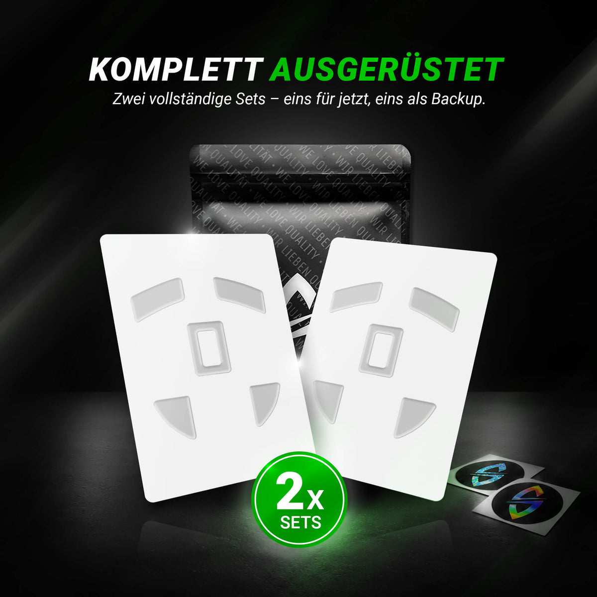 HPS Series – Mausfüße für Razer Viper Ultimate – PTFE