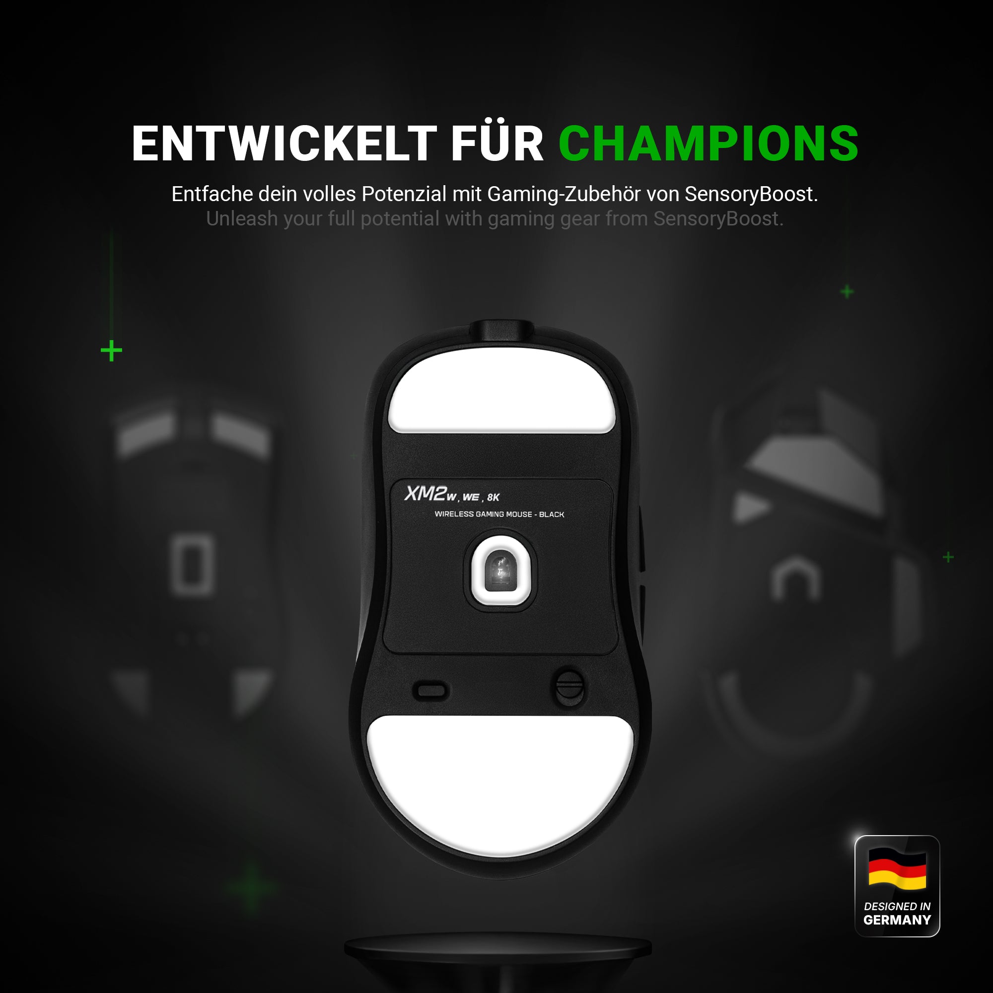 DPS Glides (2er Set) – für Endgame Gear XM2 (w • we • 8k)