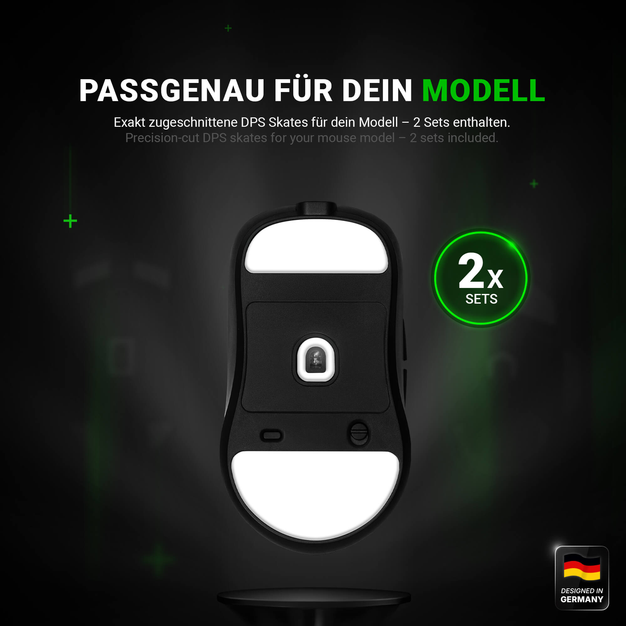 DPS Series – Mausfüße für Endgame Gear XM2 (w • we • 8k) – PTFE