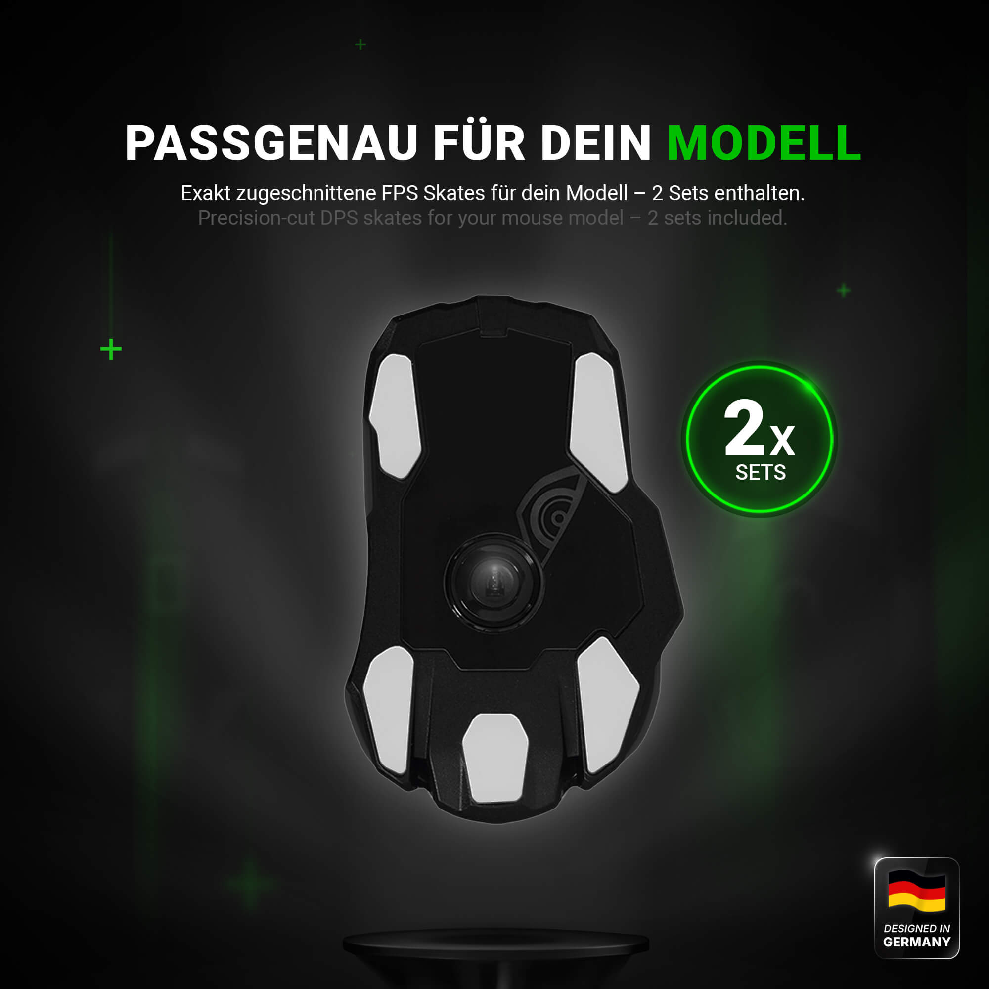 FPS Series – Mausfüße für Roccat Kone AIMO – PTFE