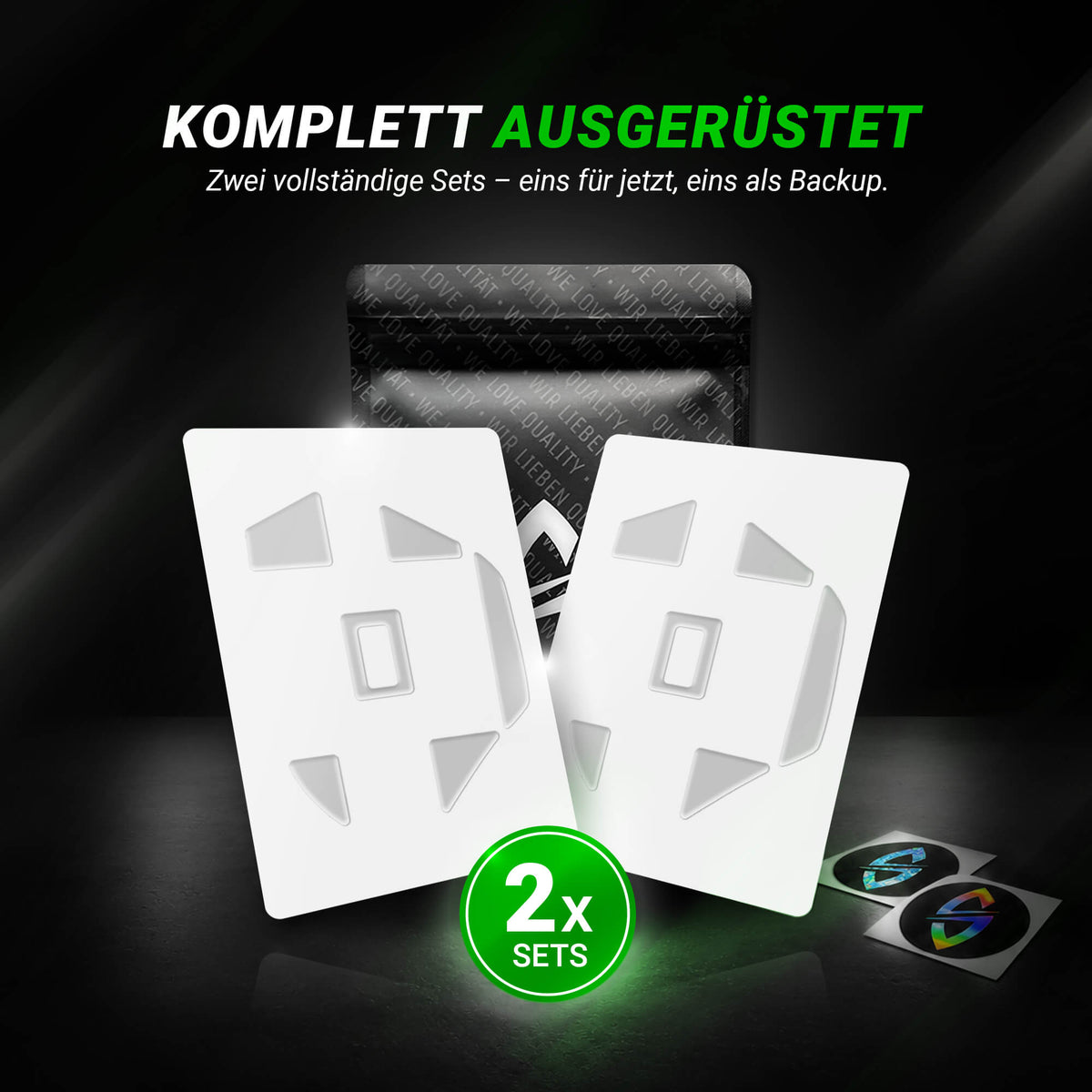HPS Series – Mausfüße für Razer Basilisk Ultimate – PTFE