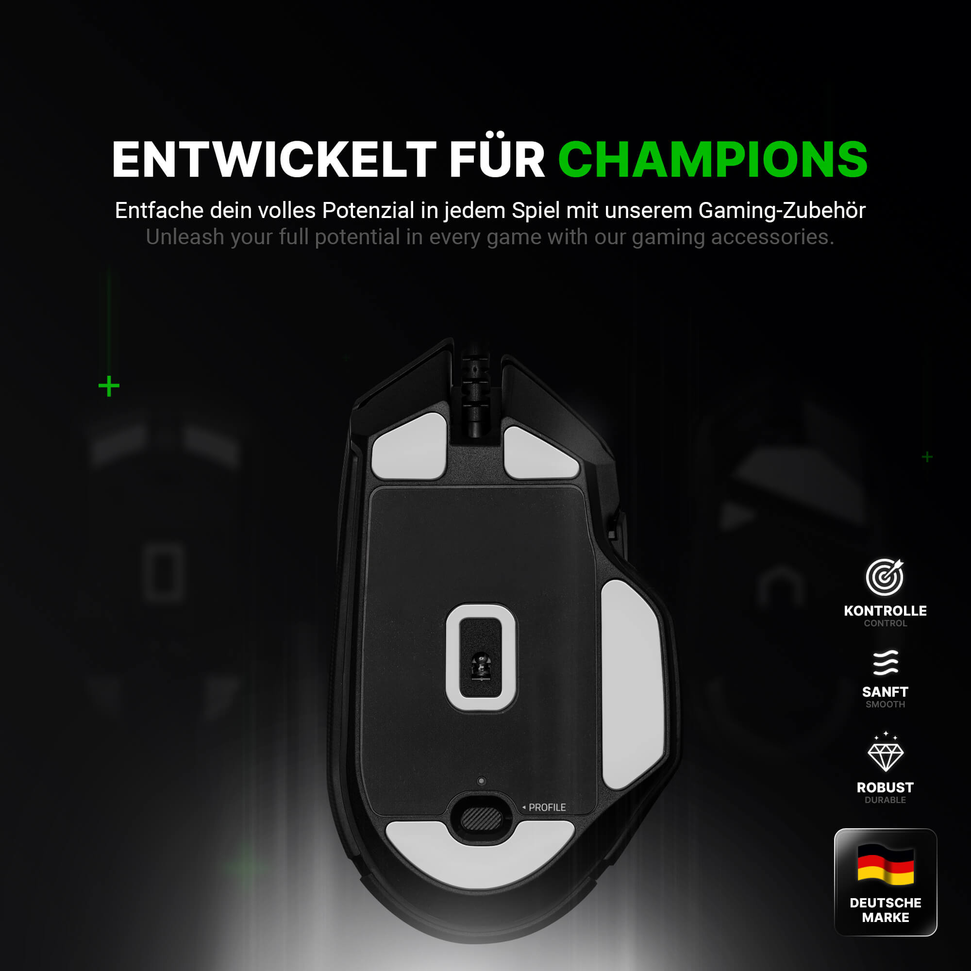 FPS Glides - 2 Sets - for Razer Basilisk V3