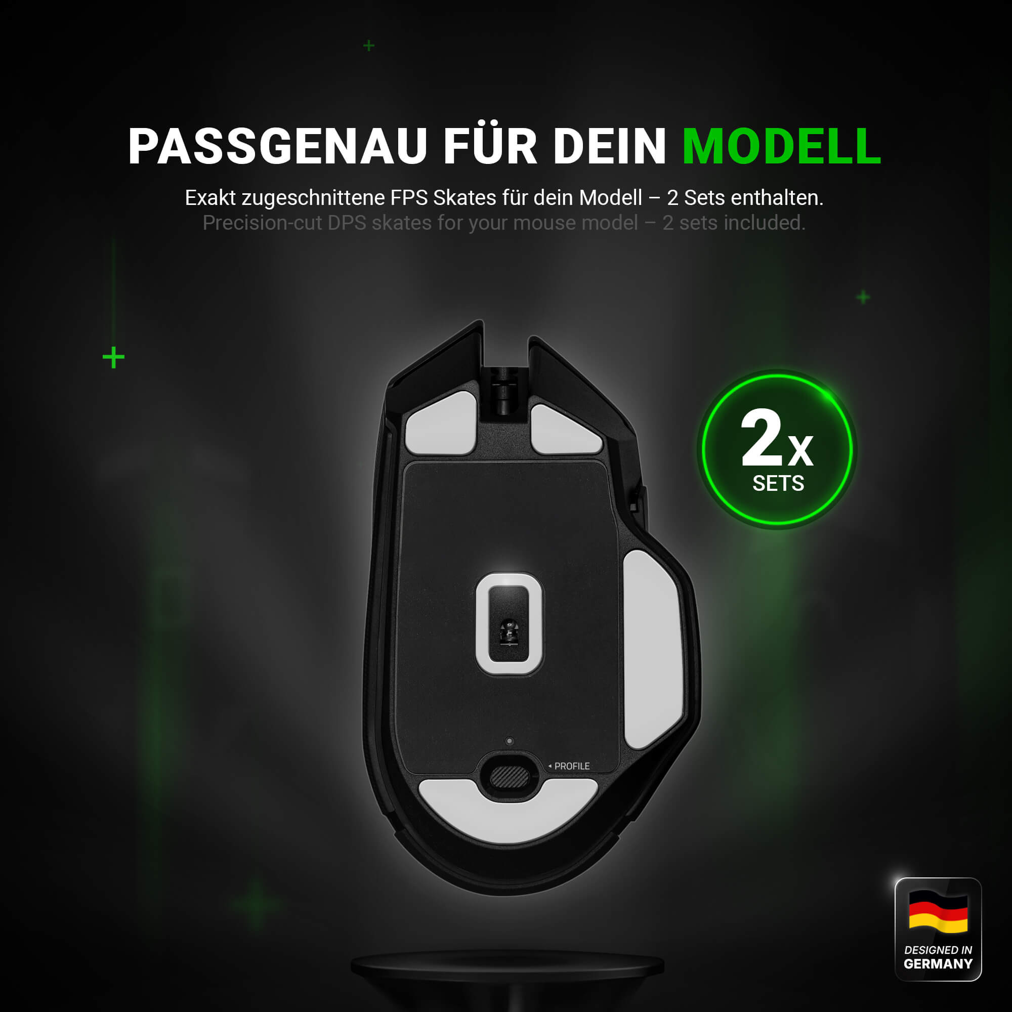 FPS Series – Mausfüße für Razer Basilisk V3 – PTFE