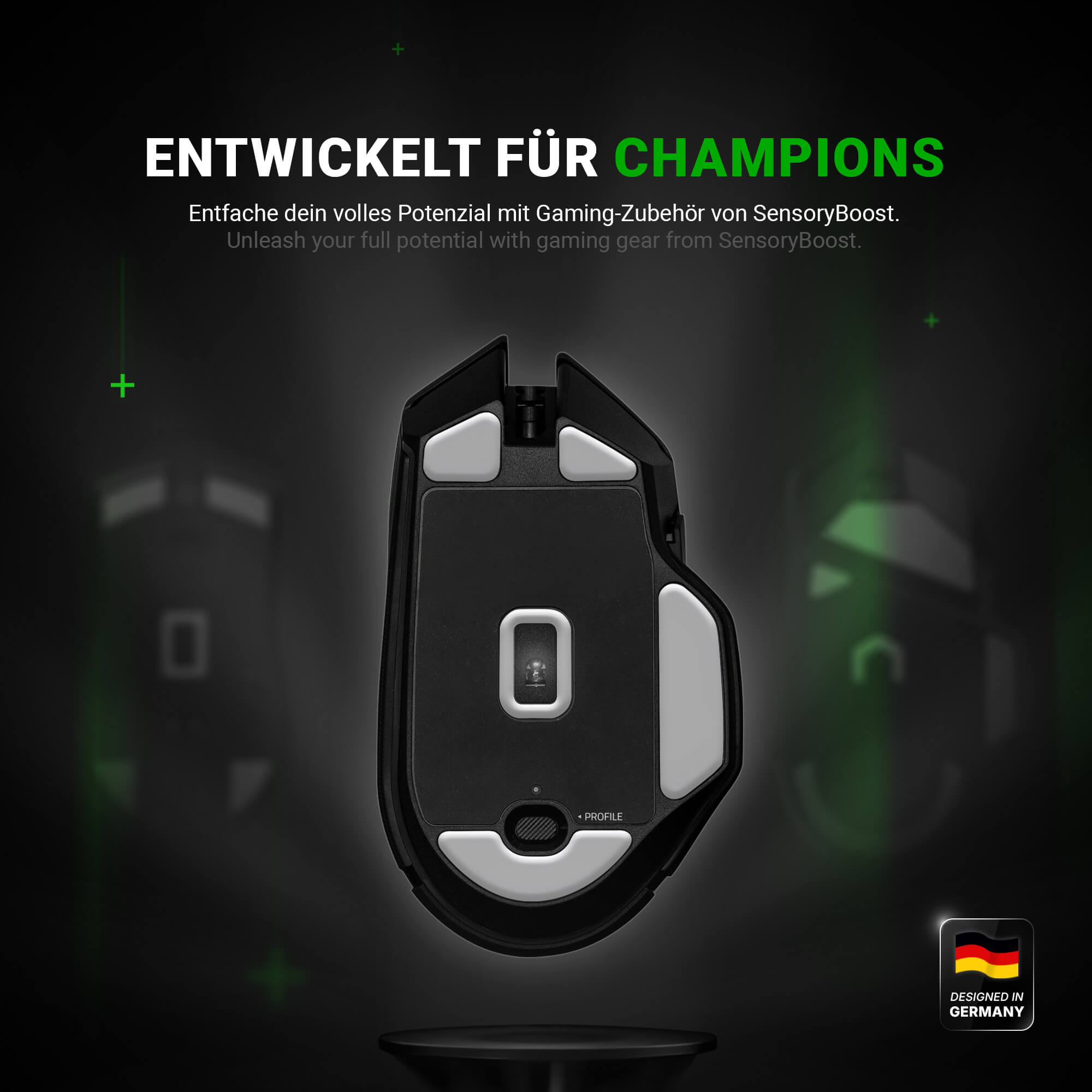 HPS Glides (2er Set) – für Razer Basilisk V3
