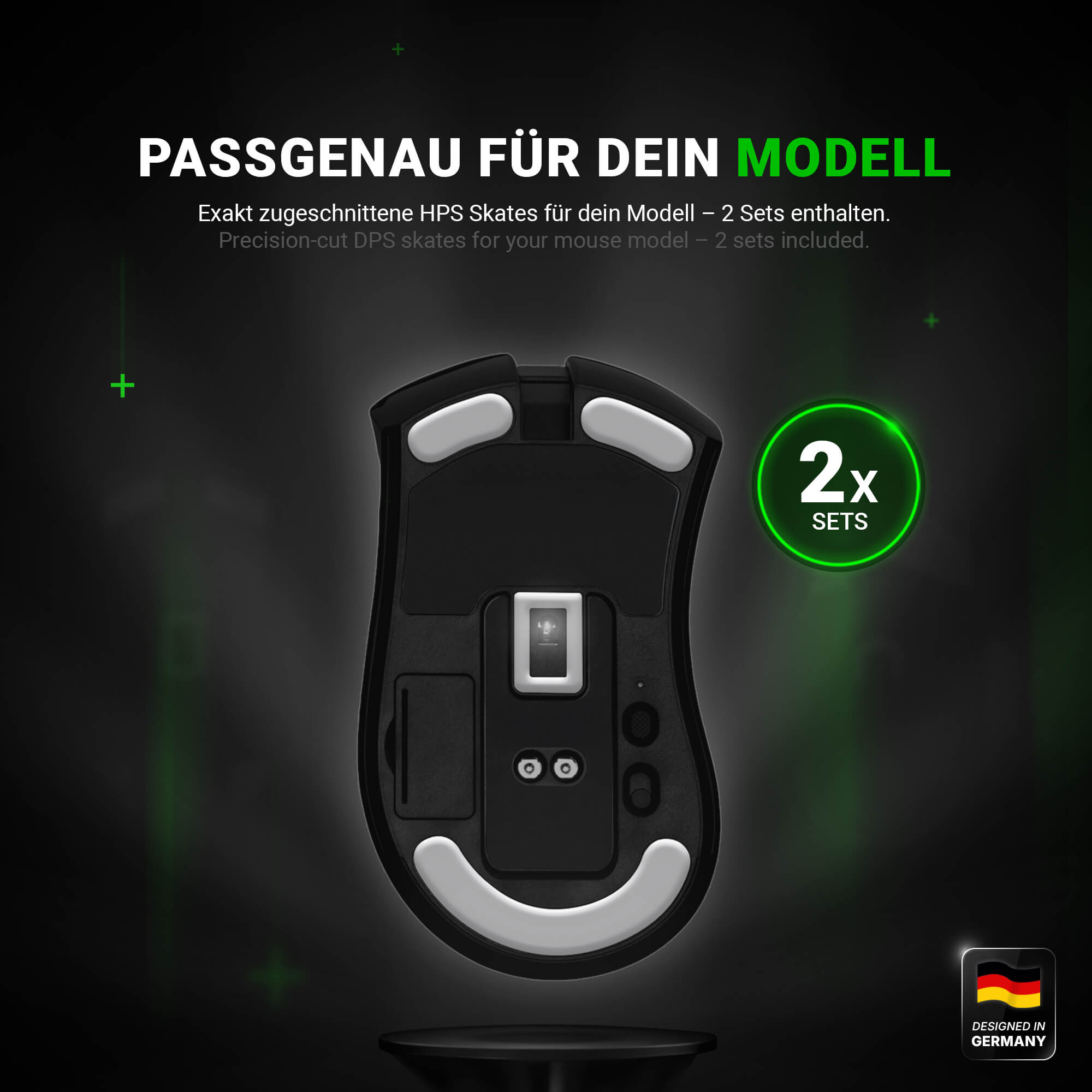 HPS Glides (2 Sets) for Razer Deathadder V2 PRO