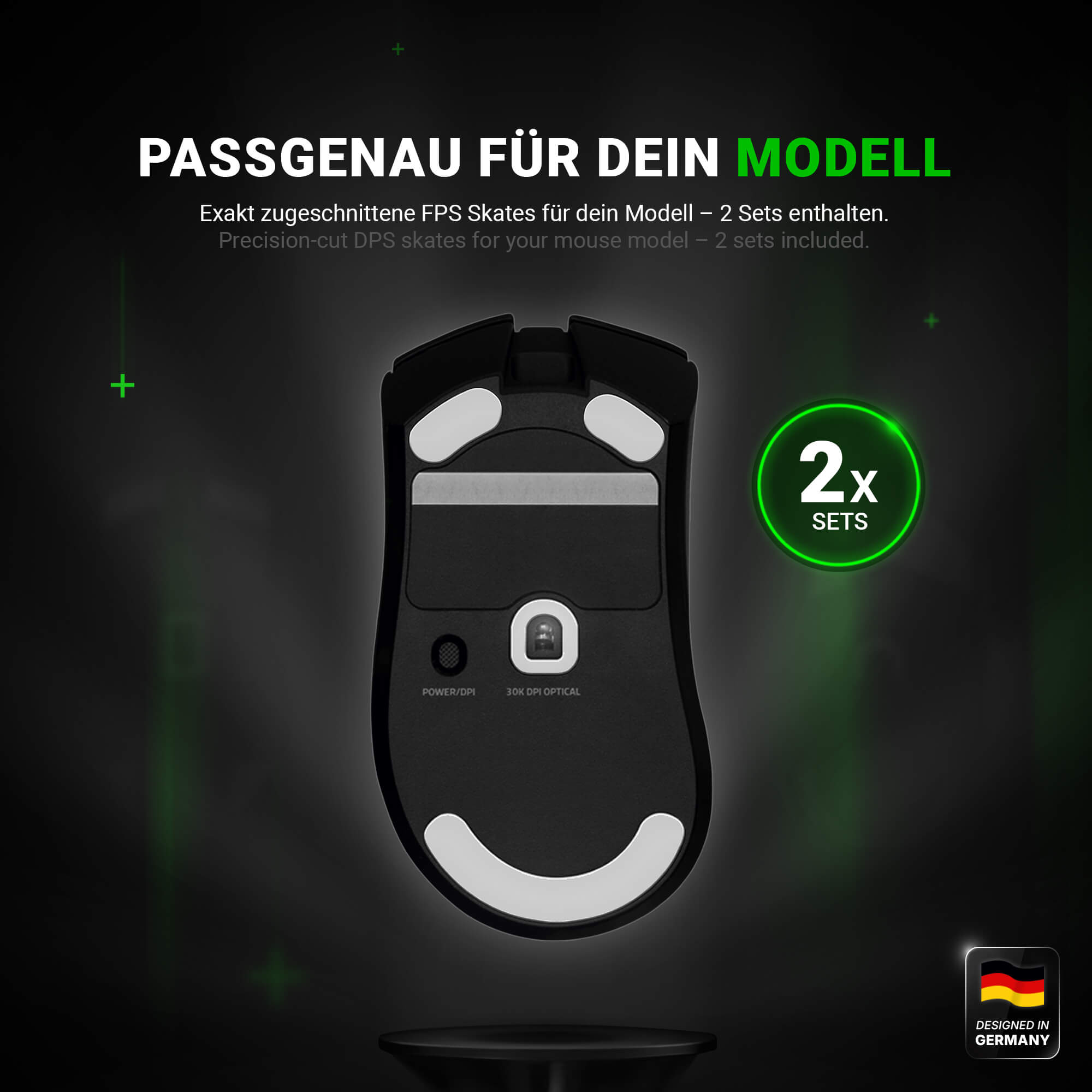 FPS Glides (2x) for Razer DeathAdder V3 Pro