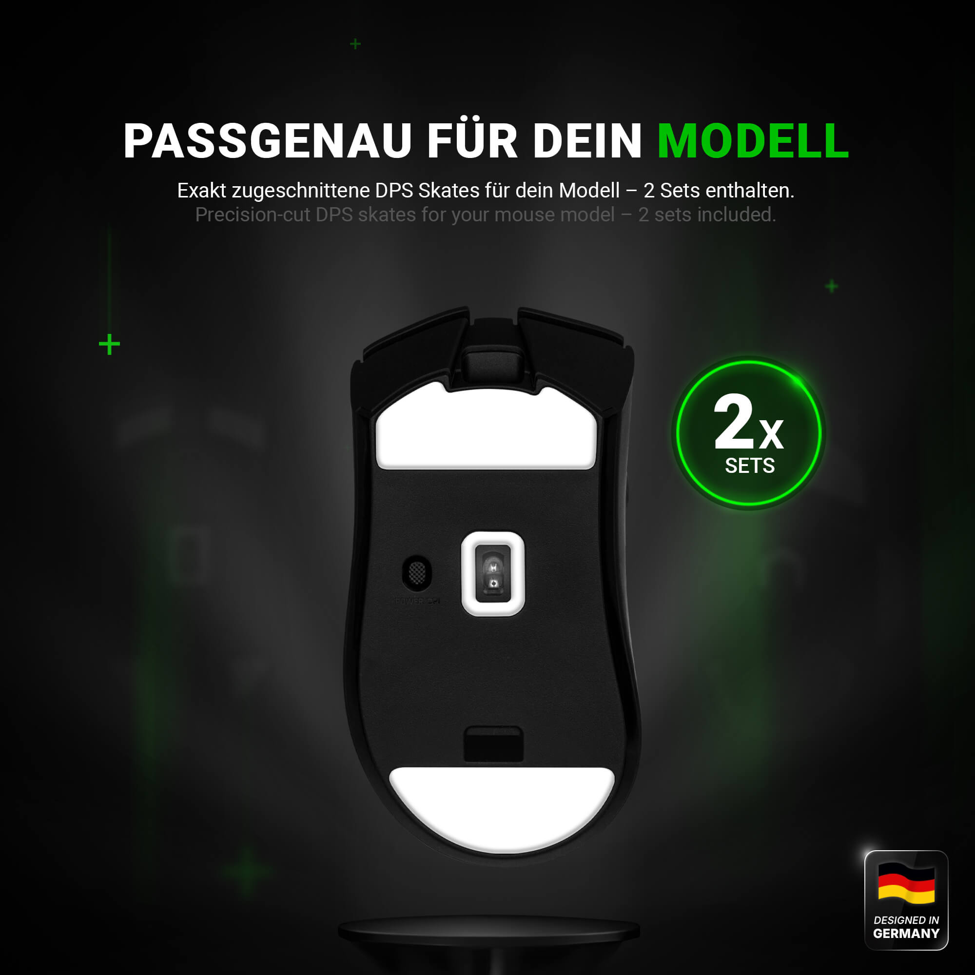 DPS Series – Mausfüße für Razer Deathadder V3 Hyperspeed – PTFE