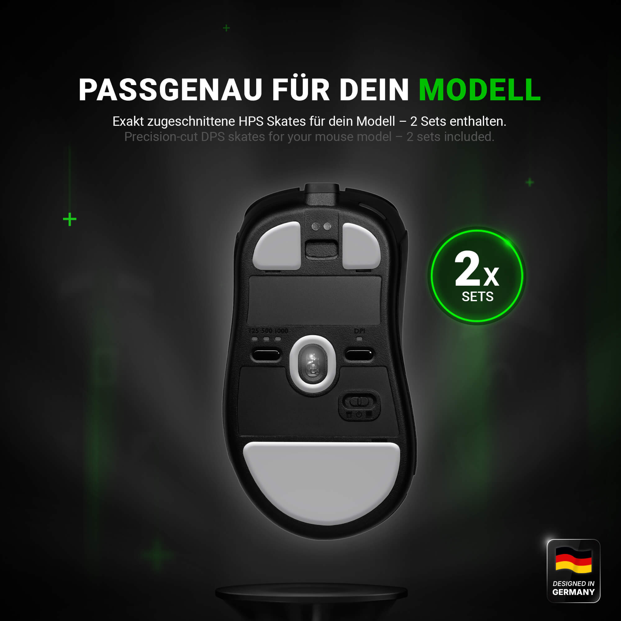 HPS Series – Mausfüße für BenQ Zowie EC 1/2/3 CW – PTFE