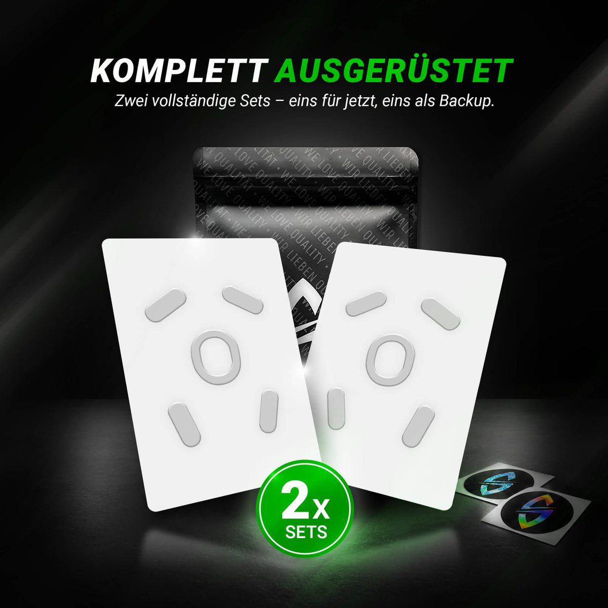 FPS Glides (2x) for Logitech G305 & G304