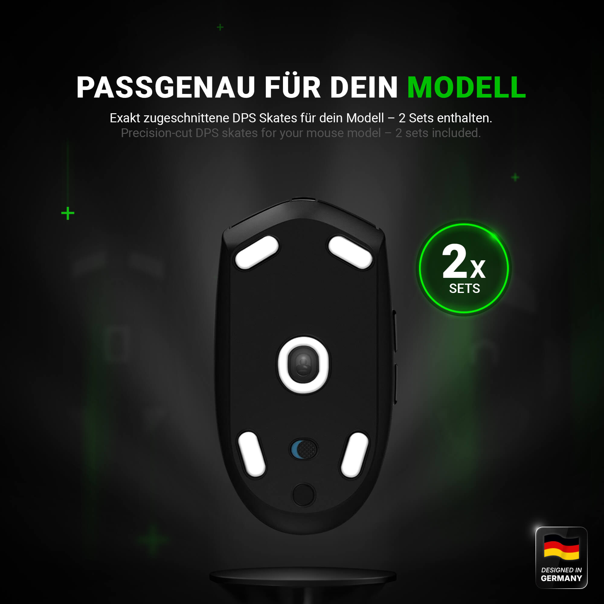 DPS Series – Mausfüße für Logitech G305, G304 – PTFE