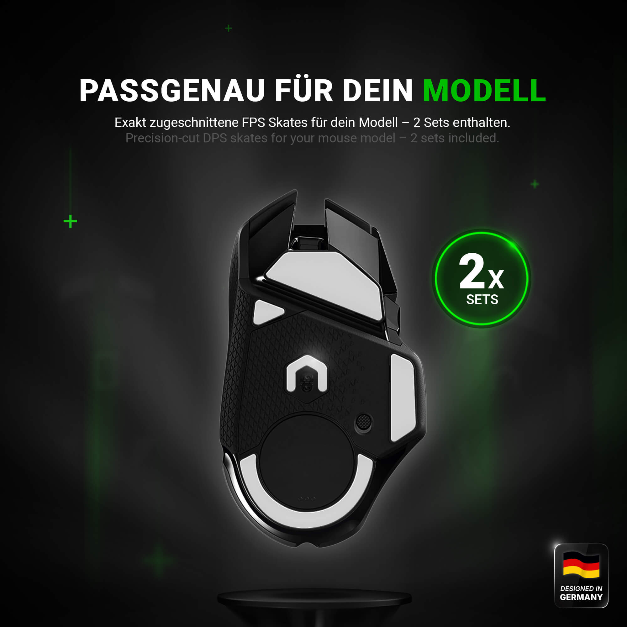 FPS Glides (2x) for Logitech G502 Lightspeed