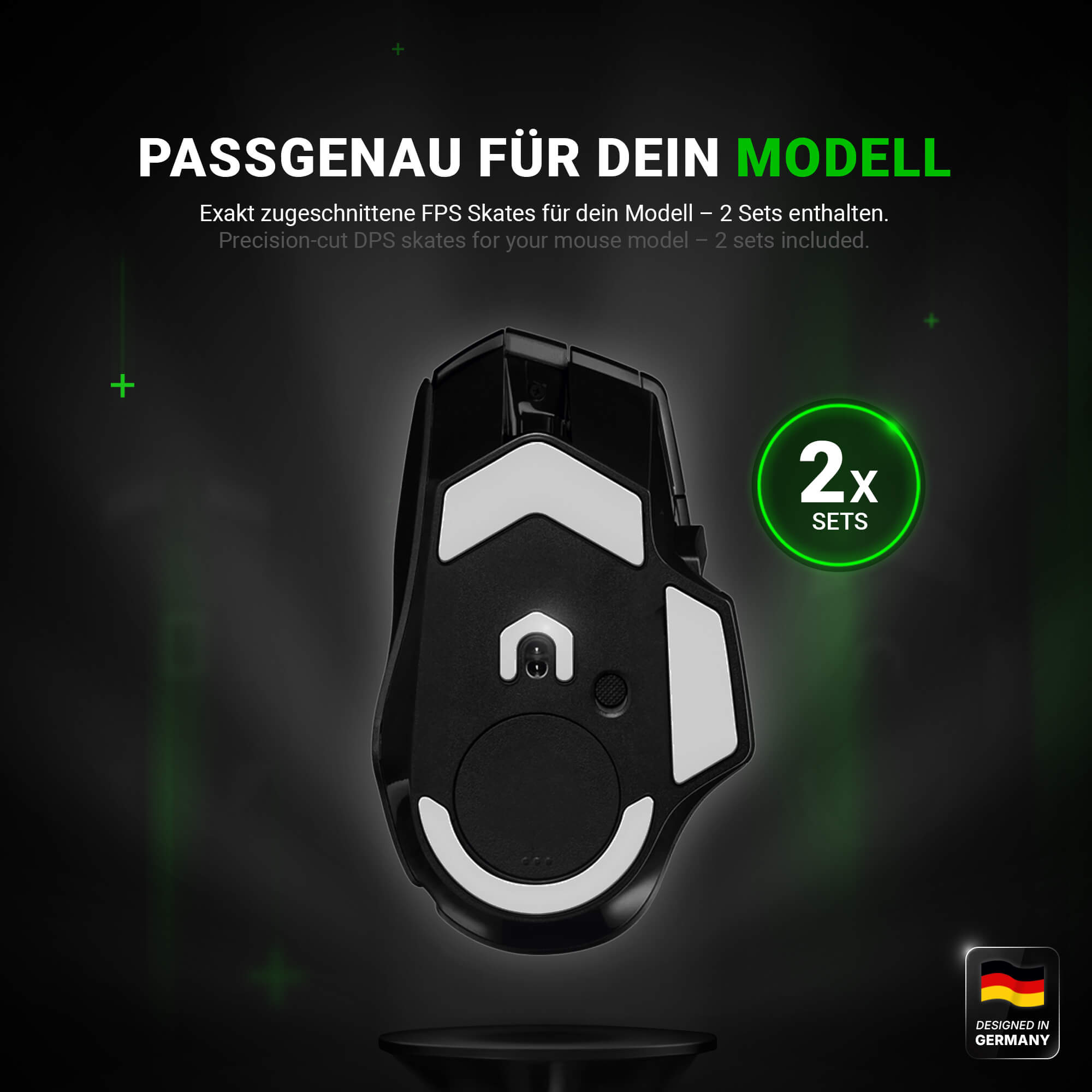 FPS Series – Mausfüße für Logitech G502 X Plus, Lightspeed – PTFE