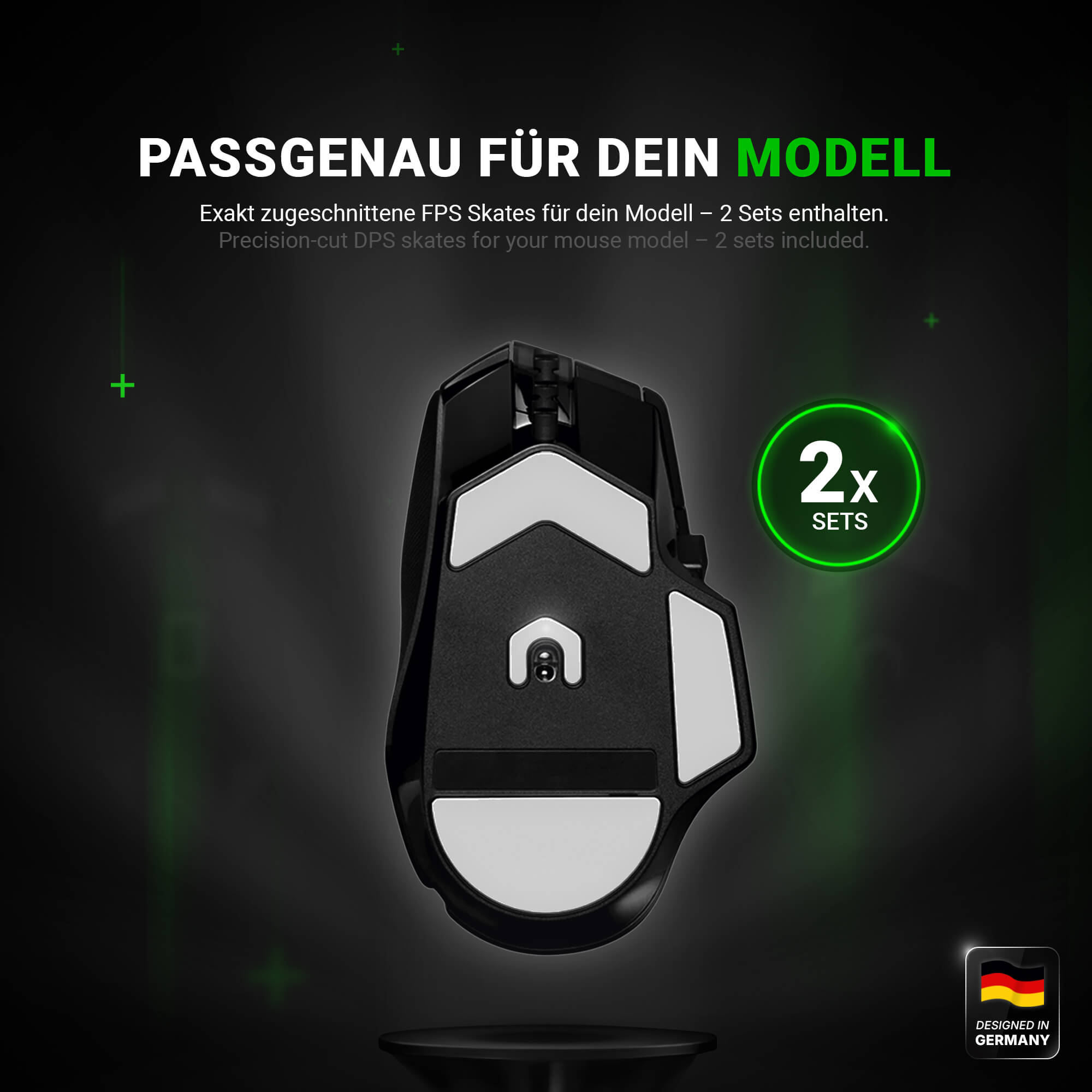 FPS Series – Mausfüße für Logitech G502 X (Kabel Ver.) – PTFE