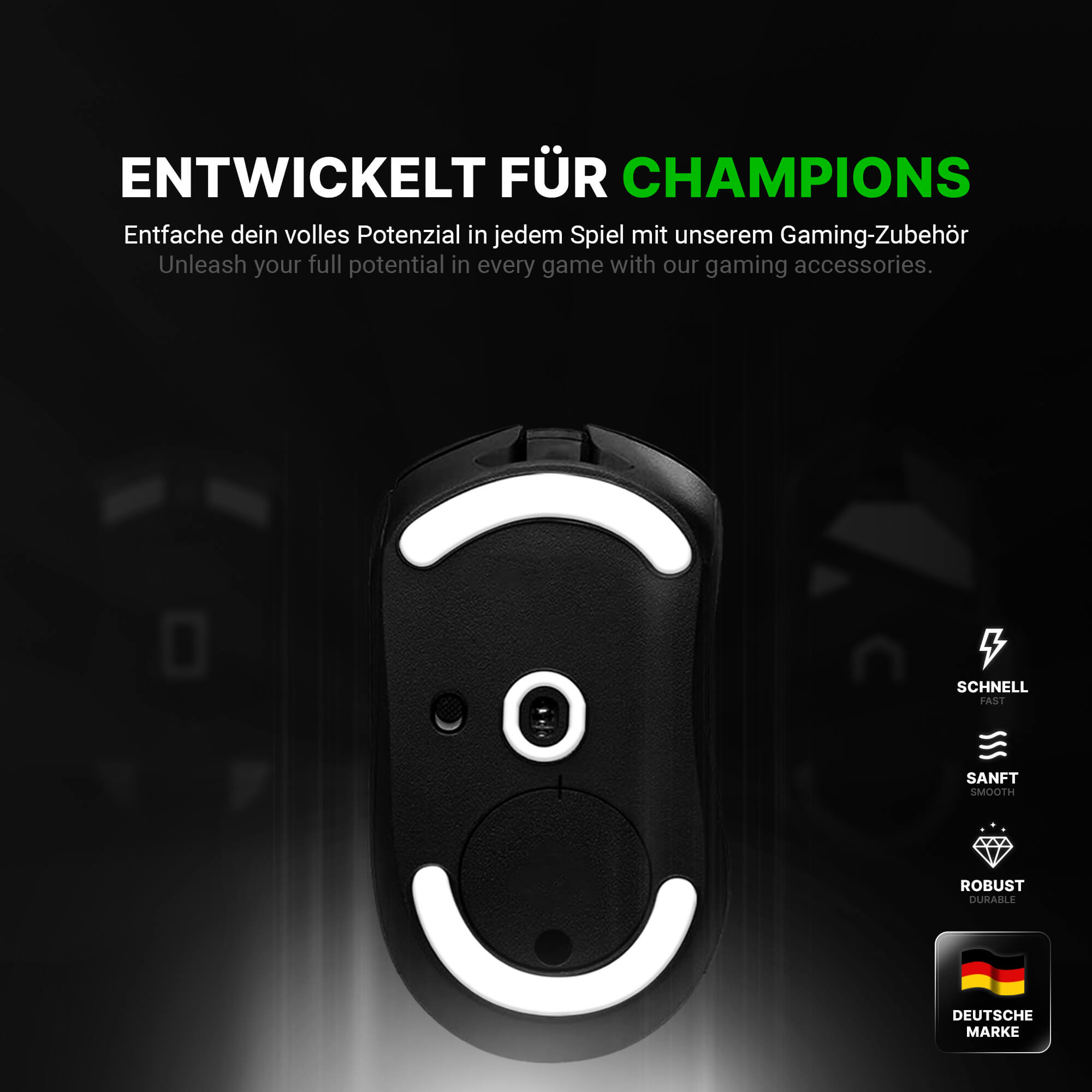DPS Glides (2er Set) –  für Logitech G703, G603, G403