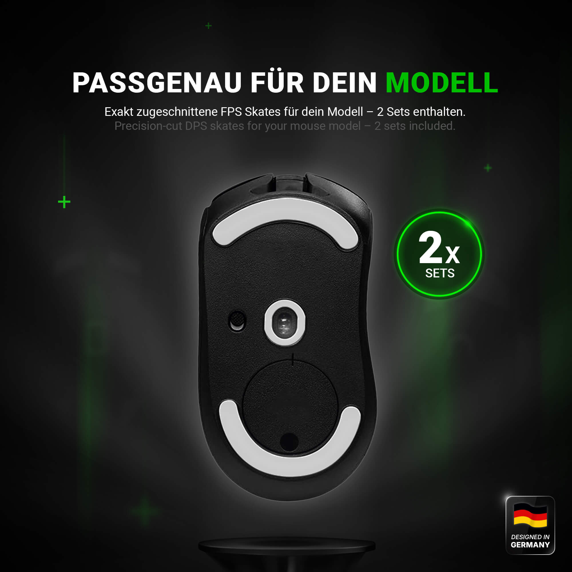 FPS Glides (2x) for Logitech G703, G603 & G403