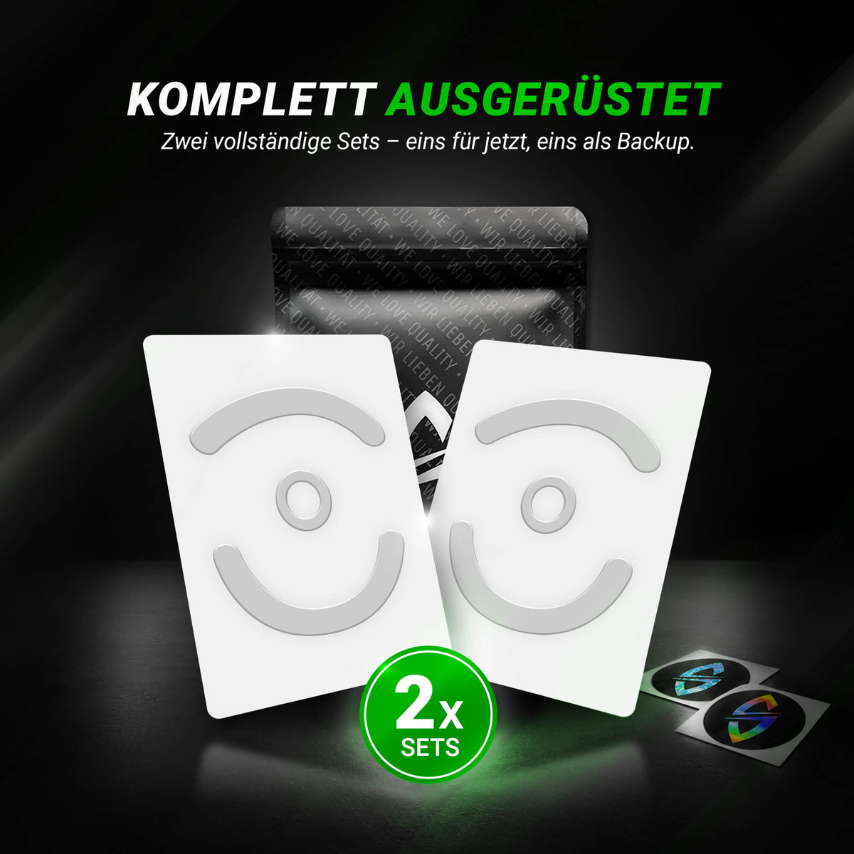 FPS Glides (2x) for Logitech G703, G603 & G403