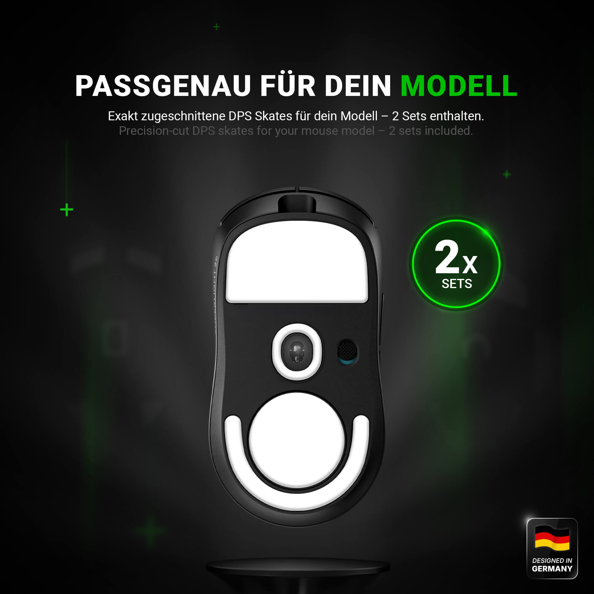 DPS Series – Mausfüße für Logitech G PRO X Superlight 2c – PTFE