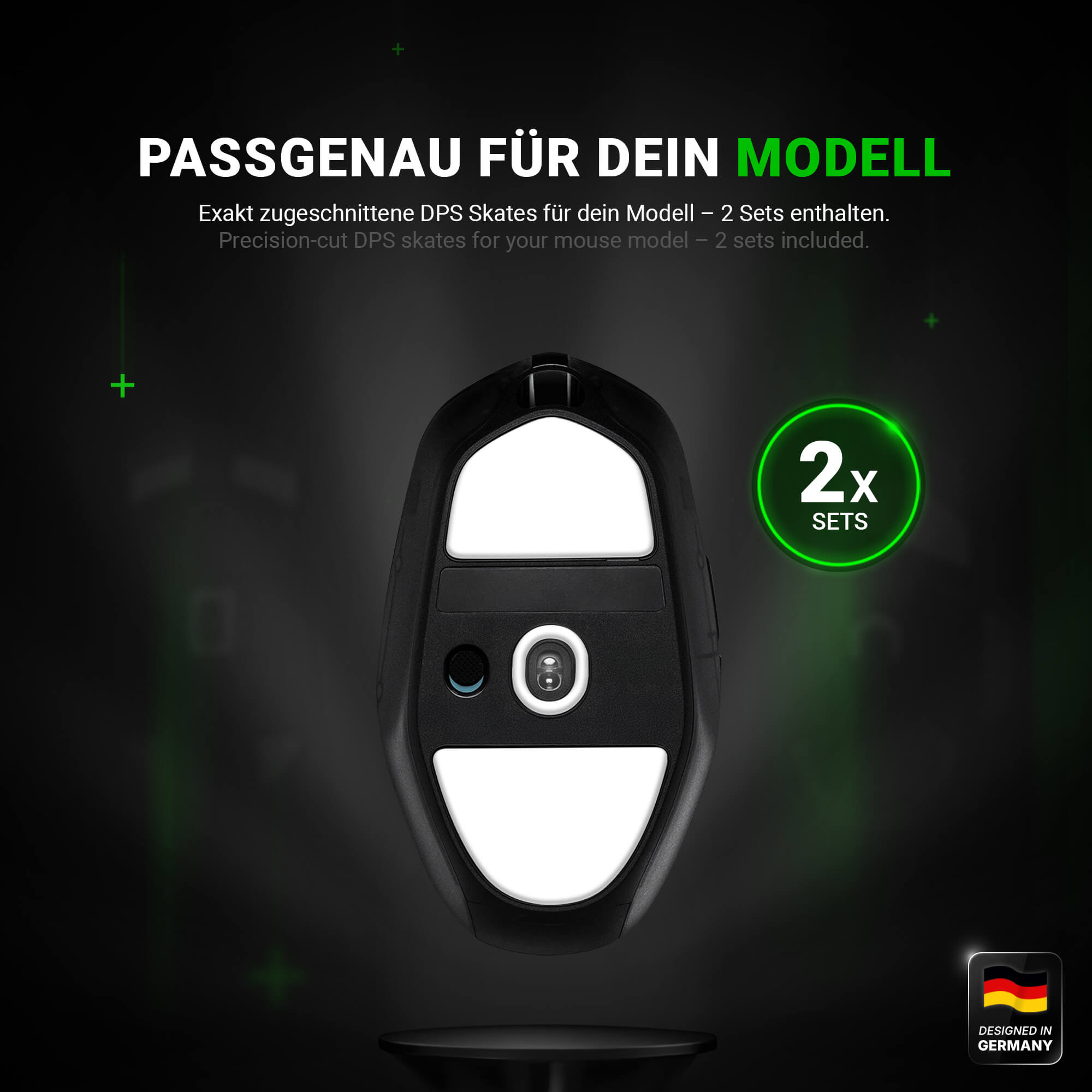 DPS Series – Mausfüße für Logitech G303 Shroud Edition – PTFE