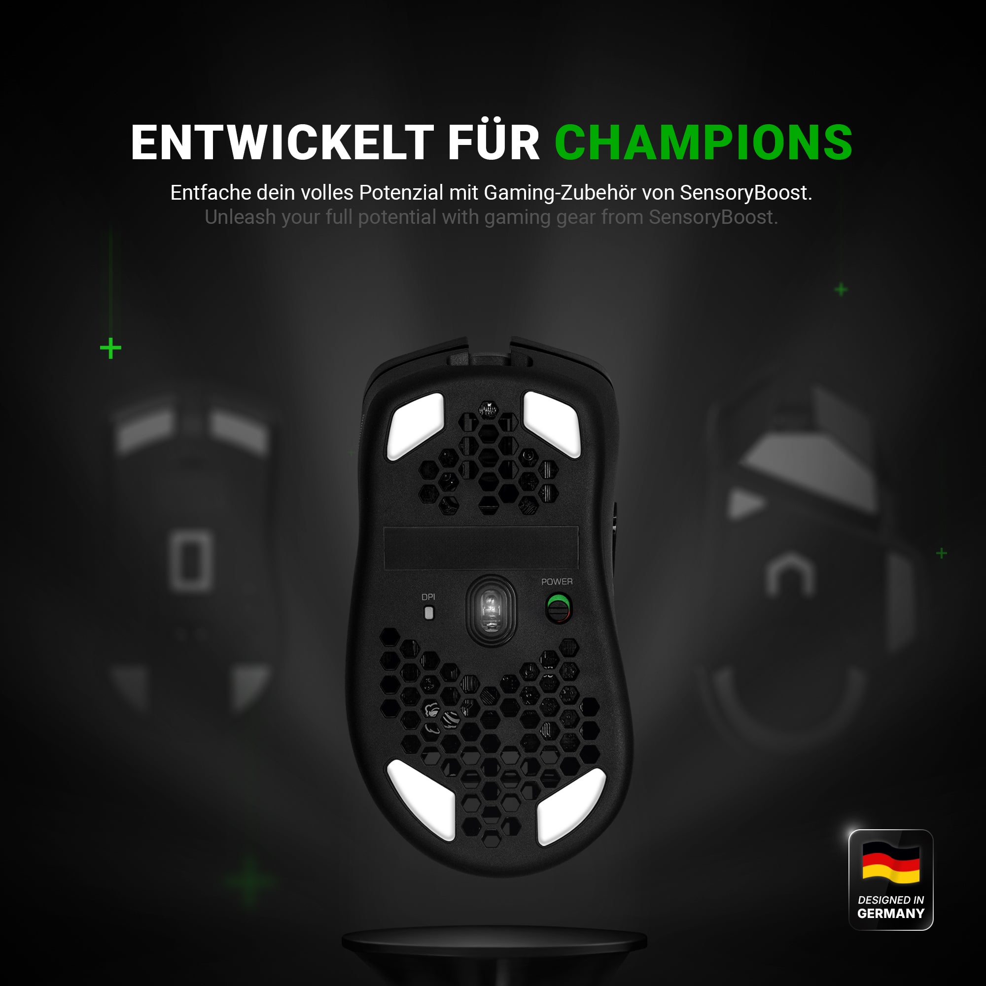 DPS Glides (2er Set) – für Glorious Model D