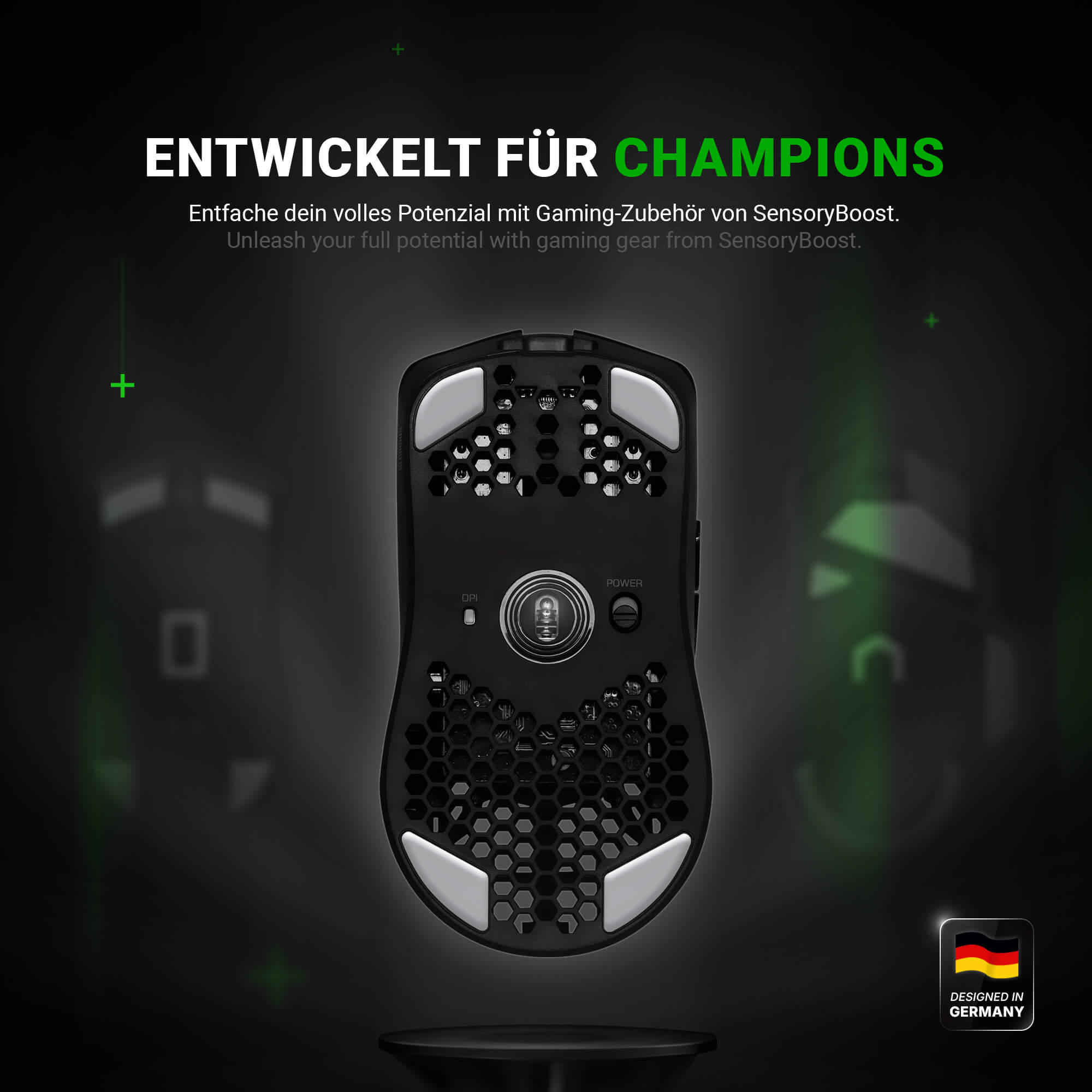 HPS Glides (2er Set) – für Glorious Model O