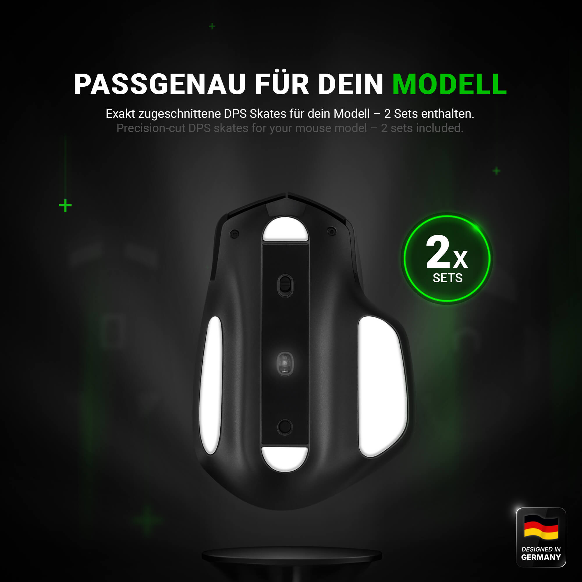 DPS Series – Mausfüße für Logitech MX Master 2s / 1 – PTFE