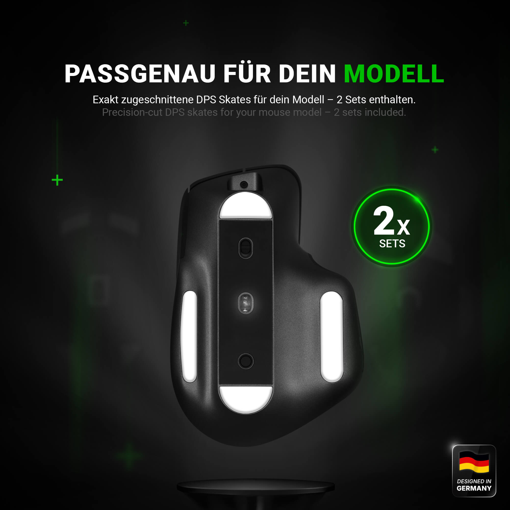 DPS Series – Mausfüße für Logitech MX Master 3s / 3 – PTFE