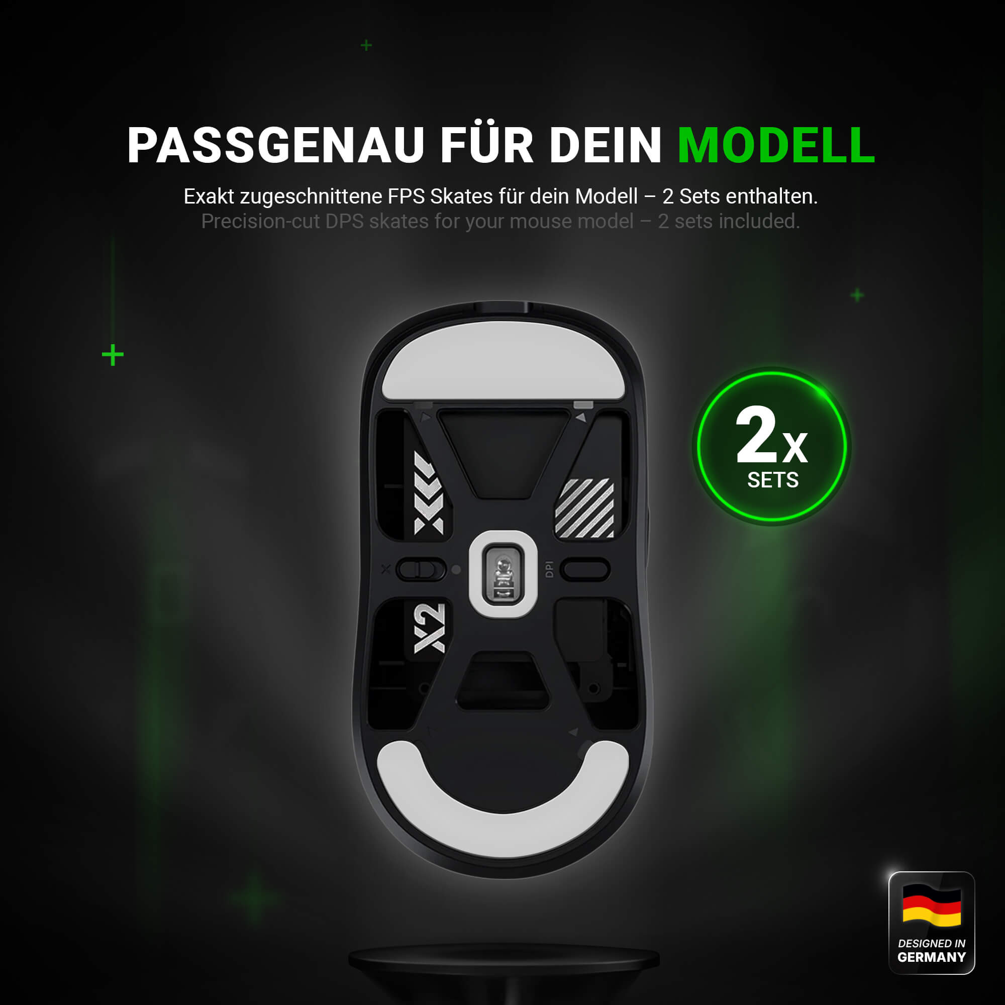 FPS Glides - 2 Sets - for Pulsar X2, X2A, X2H, X2V2