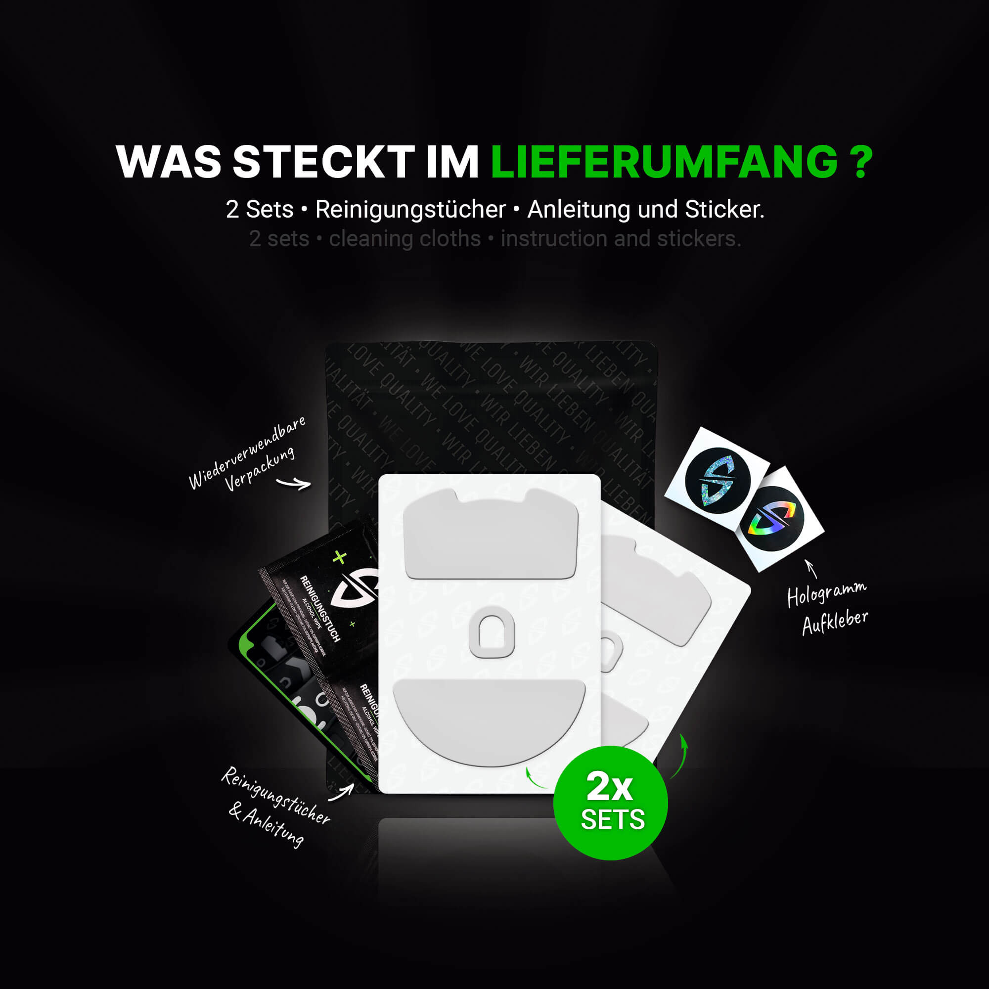 FPS Series – Mausfüße für Razer Viper V3 PRO – PTFE