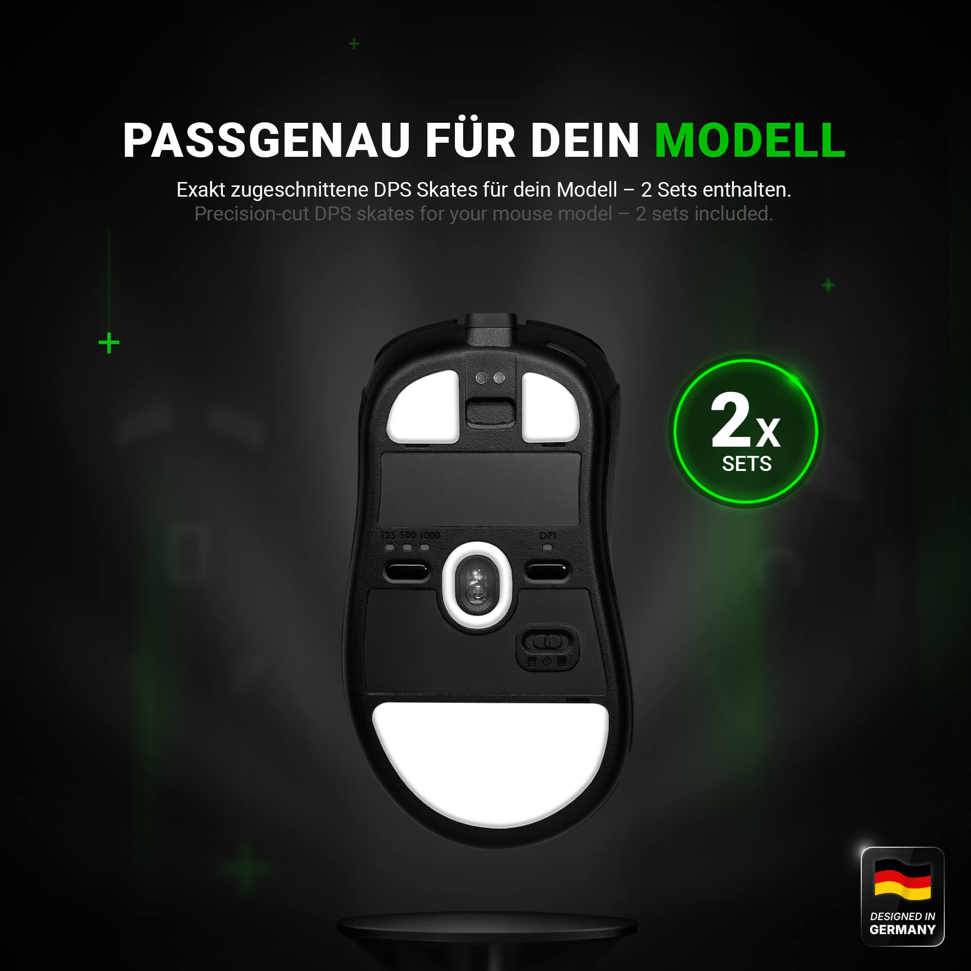 DPS Series – Mausfüße für BenQ Zowie EC 1/2/3 CW – PTFE