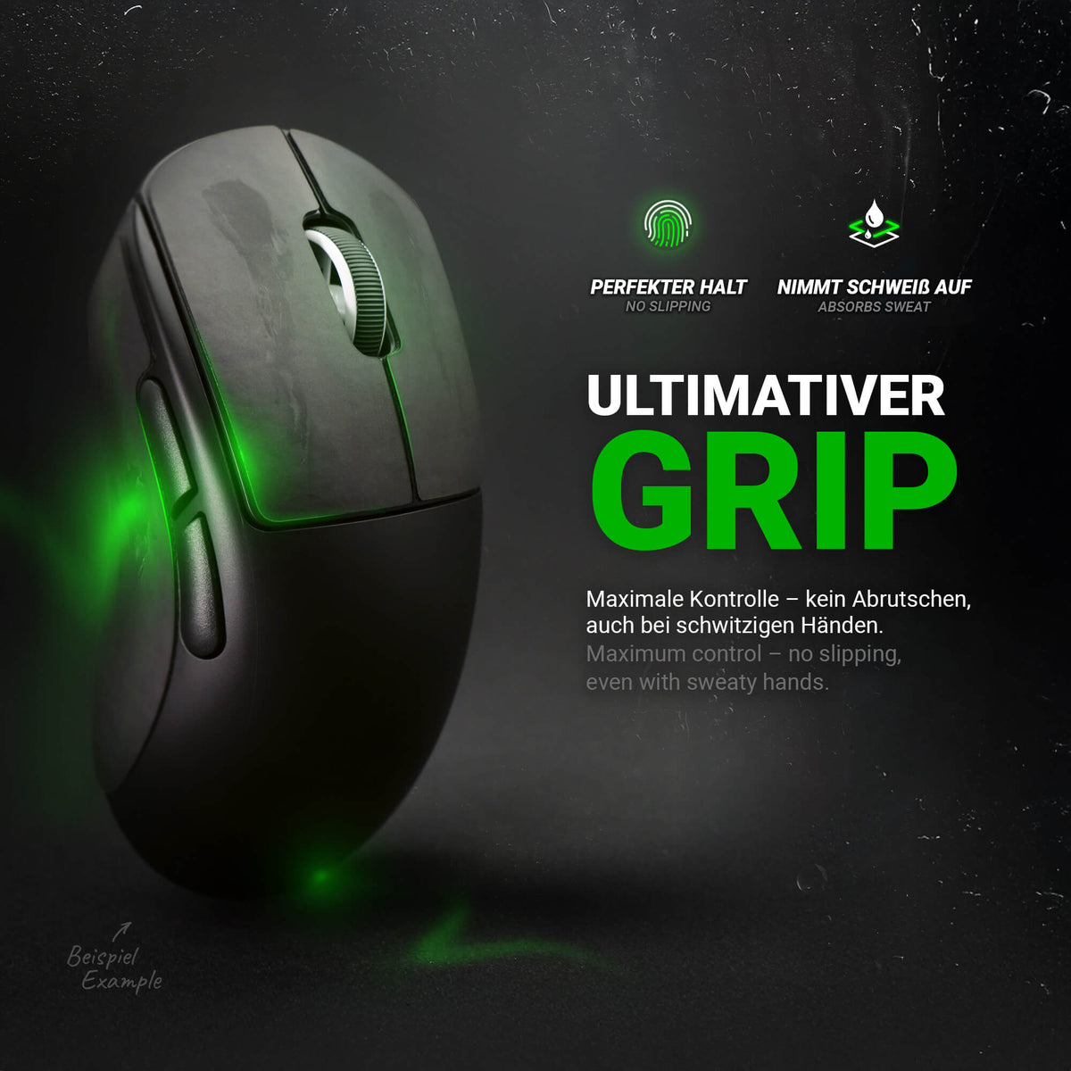 SensoryBoost Grip Tape Set per Razer Basilisk V3, Ultimate, Hyperspeed - Assorbente dal sudore, estremamente antiscivolo, ultrasottile (0,5 mm) e senza residui - Accessori per mouse da gioco SensoryBoost Grip Tape Set per Razer Basilisk V3, Ultimate, Hyperspeed - Assorbente dal sudore, estremamente antiscivolo, ultrasottile (0,5 mm) e senza residui - Accessori per mouse da gioco