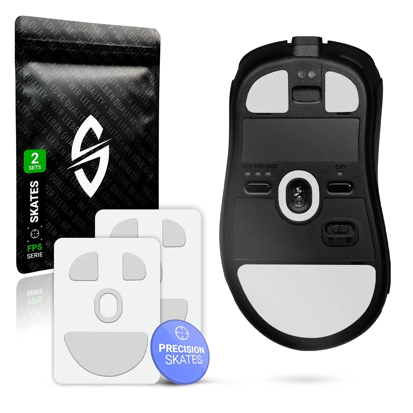 FPS Series – Mausfüße für BenQ Zowie EC 1/2/3 CW – PTFE