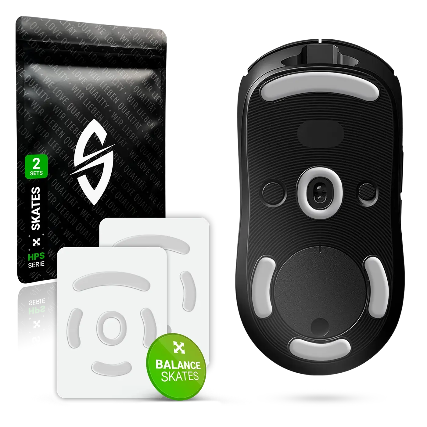 HPS Glides (2 Sets) for Logitech G PRO Wireless