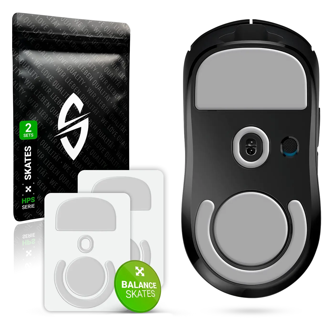 HPS Glides (2 Sets) for Logitech G PRO X 1 Superlight