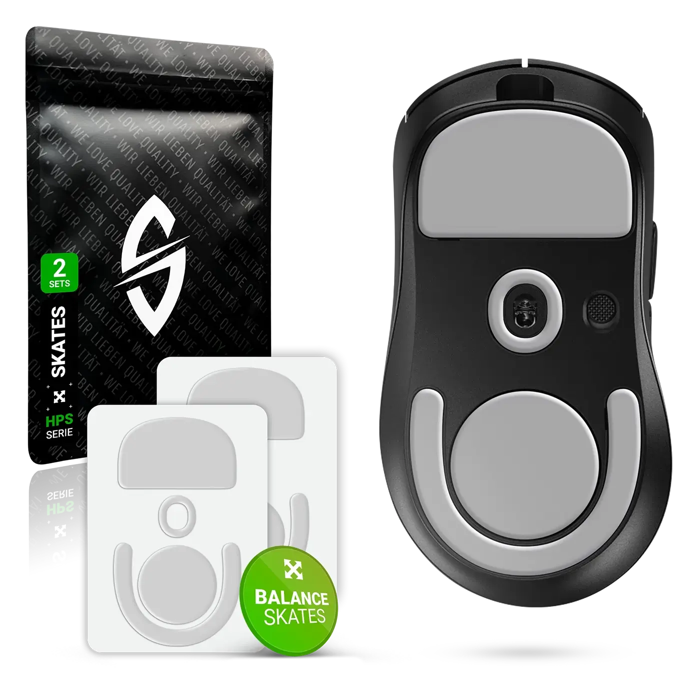 SensoryBoost® HPS Glides Set (2-pack) for Logitech G PRO X Superlight 2 Dex