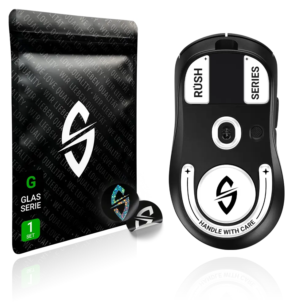 RUSH Glas Glides – für Logitech G PRO X Superlight 2 DEX