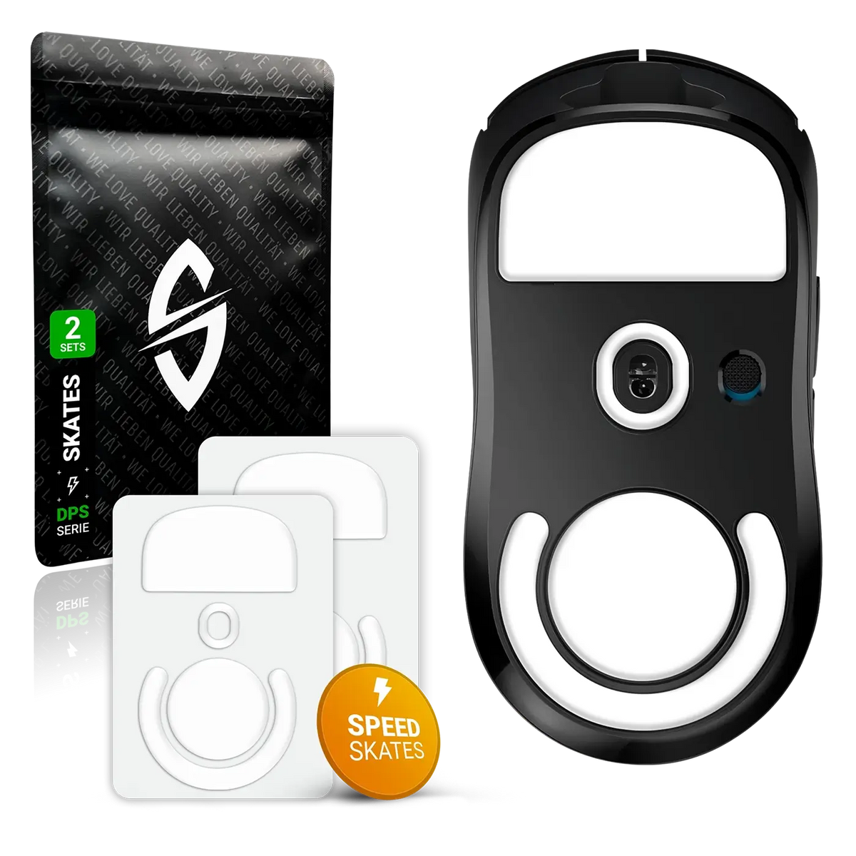 SensoryBoost® DPS Glides Set (2er Pack) für Logitech G PRO X Superlight