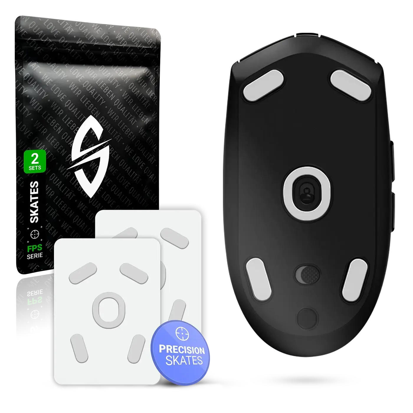 FPS Series – Mausfüße für Logitech G305 & G304 – PTFE