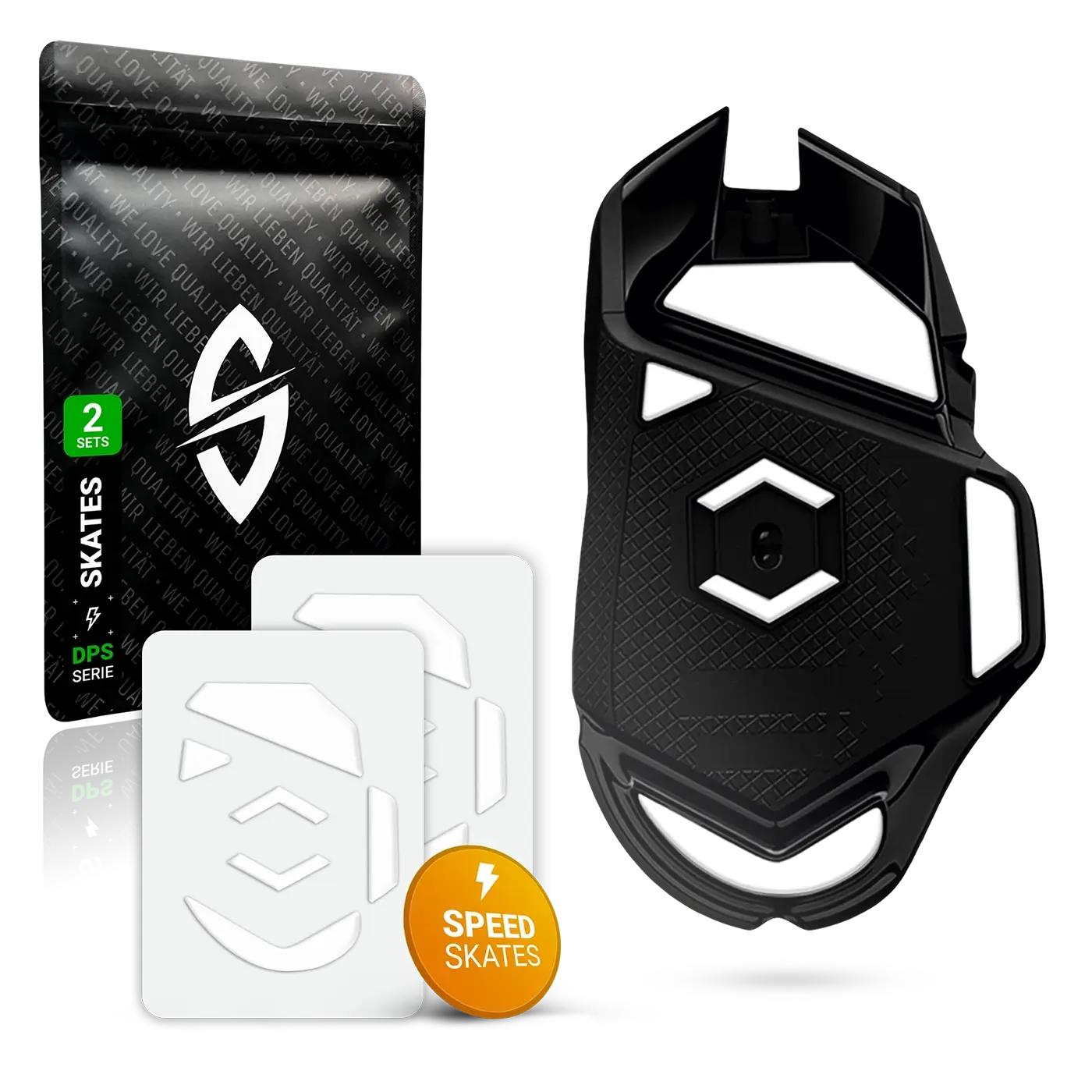 SensoryBoost FPS 2.0 Glides Per Logitech G502 X Lightspeed – Piedini Mouse In PTFE, Autolucidanti, Precisione - 2