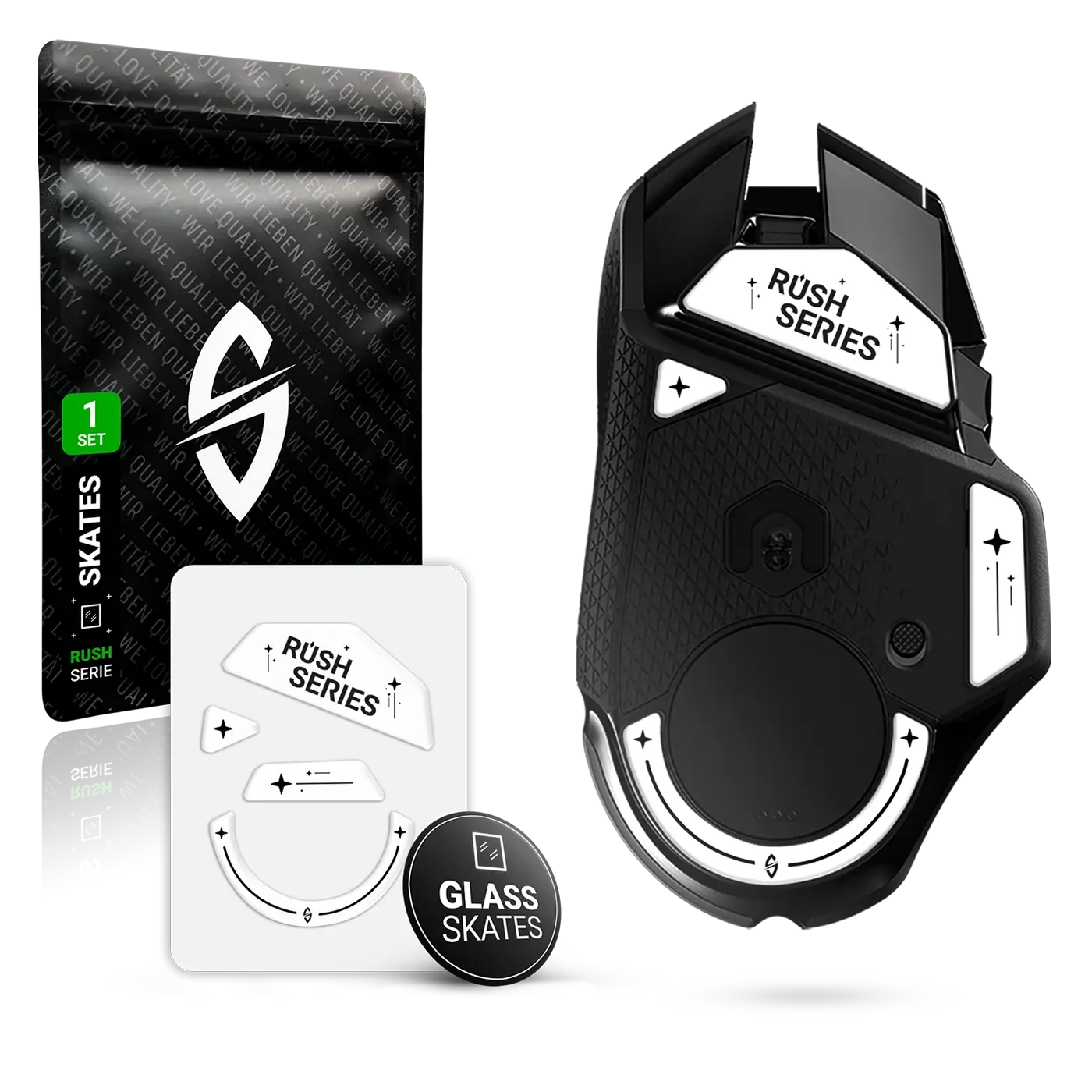 RUSH Glass Glides for Logitech G502 Lightspeed