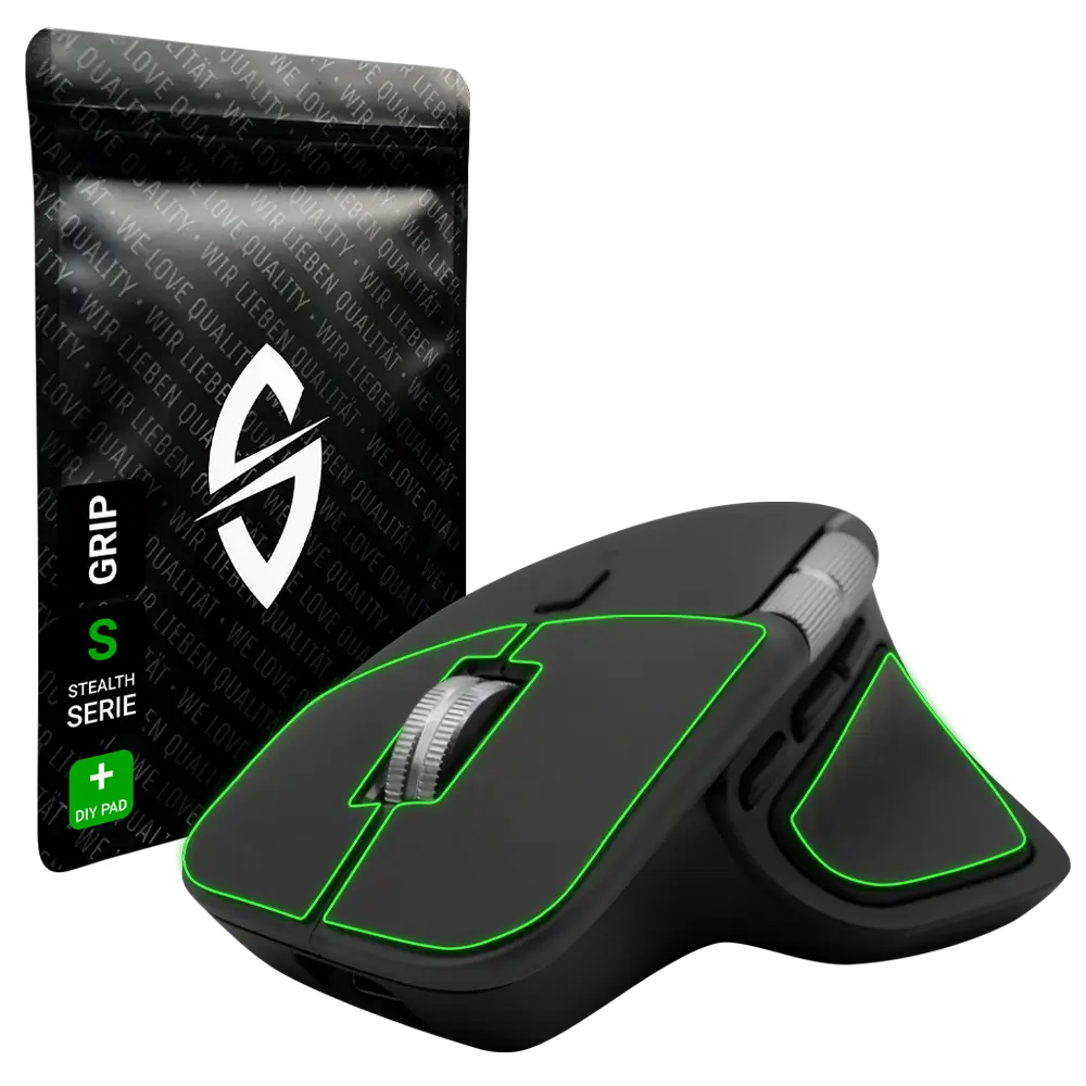 STEALTH Series – Grip Tape für Logitech MX Master 4 (Pre-Cut)