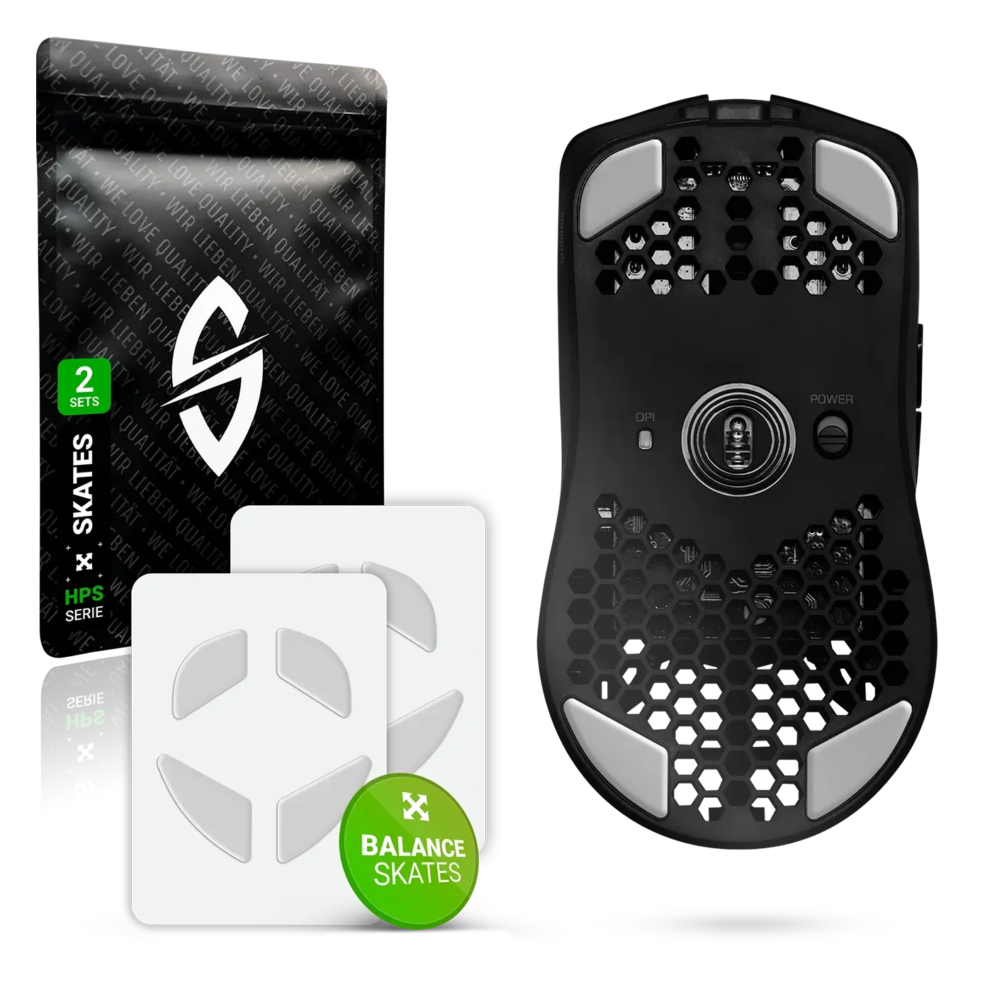 HPS Glides (2 Sets) for Glorious Model O