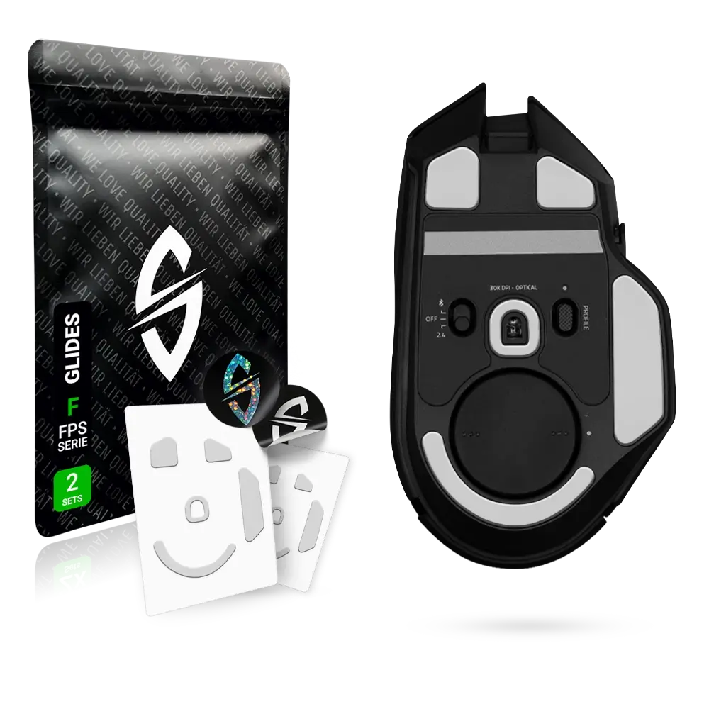 FPS Glides - 2 Sets - for Razer Basilisk V3 PRO Gaming Mouse - Upgrade Kit