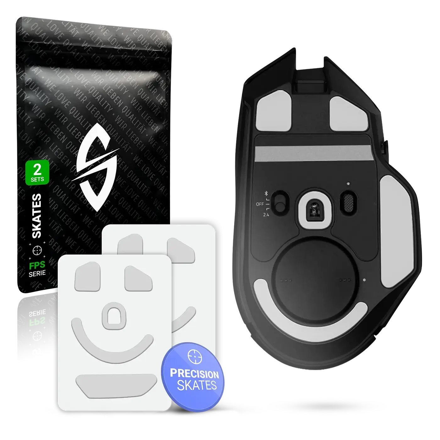 FPS Glides - 2 Sets - for Razer Basilisk V3 PRO