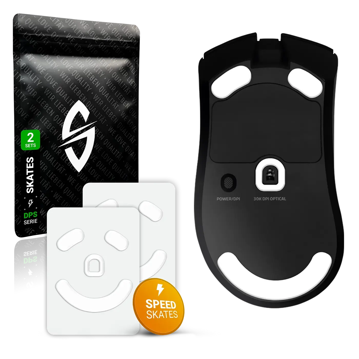 DPS Series – Mausfüße für Razer Deathadder V3 PRO – PTFE, 2er Set