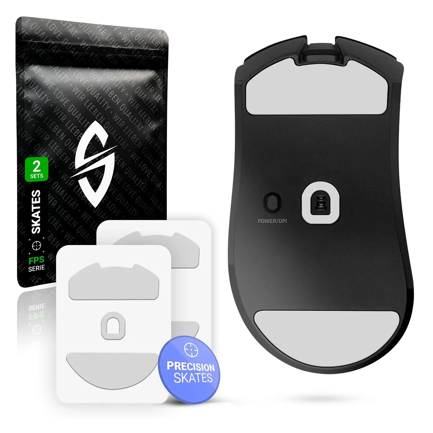 FPS Glides - 2 Sets - for Razer Deathadder V4 PRO