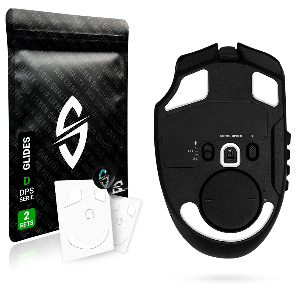 DPS Glides (2x) for Razer Naga V2 PRO Gaming Mouse