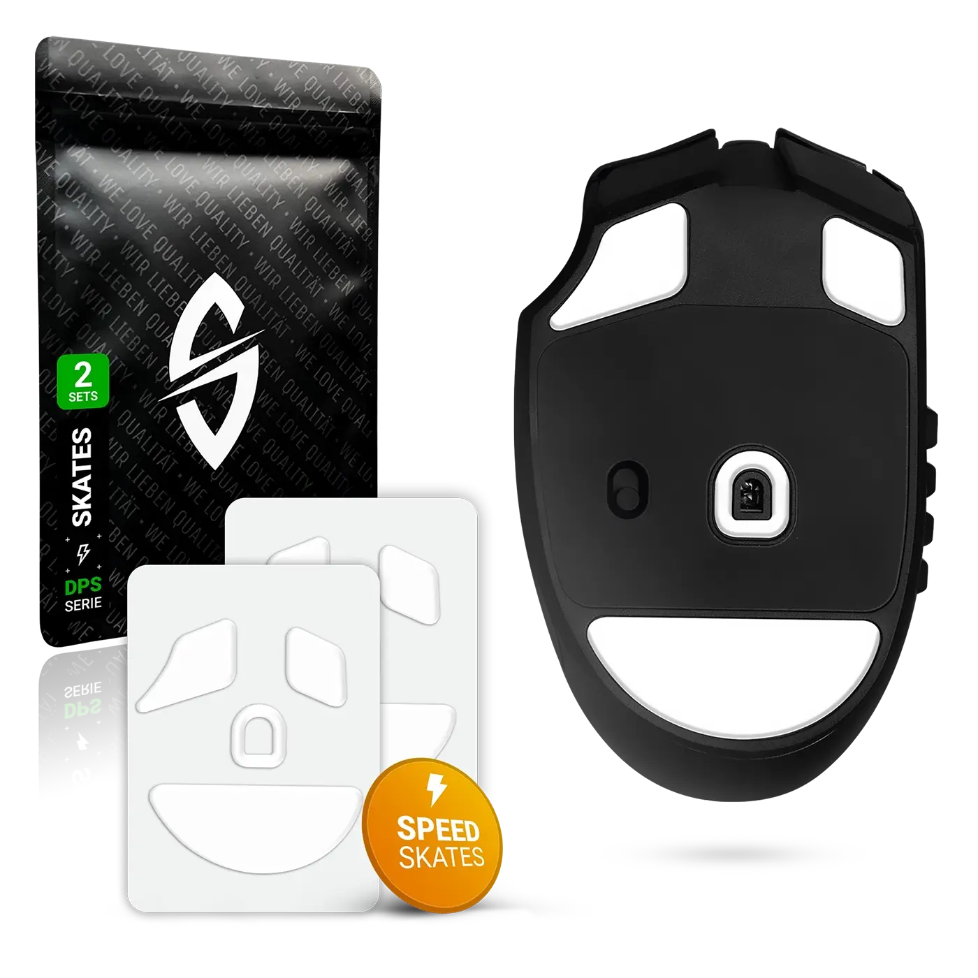 DPS Series – Mausfüße für Razer Naga V2 Hyperspeed – PTFE