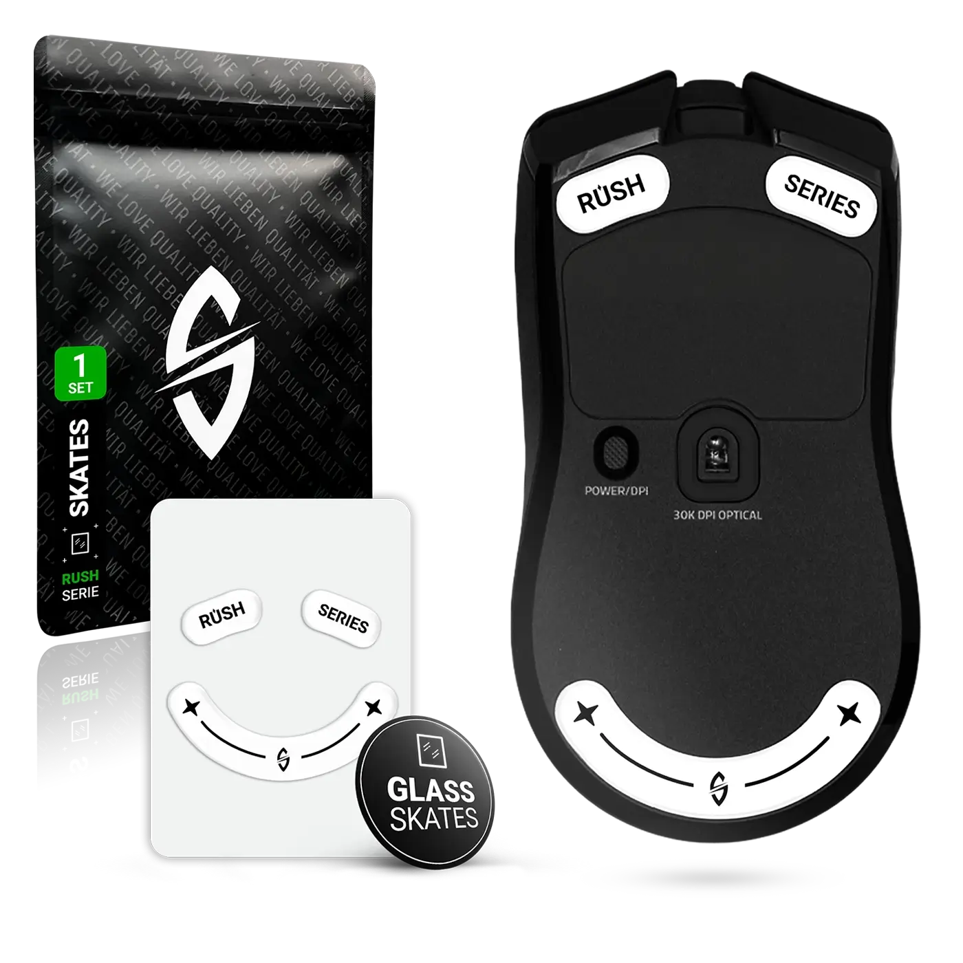 RUSH Glass Glides for Razer Viper V2 PRO