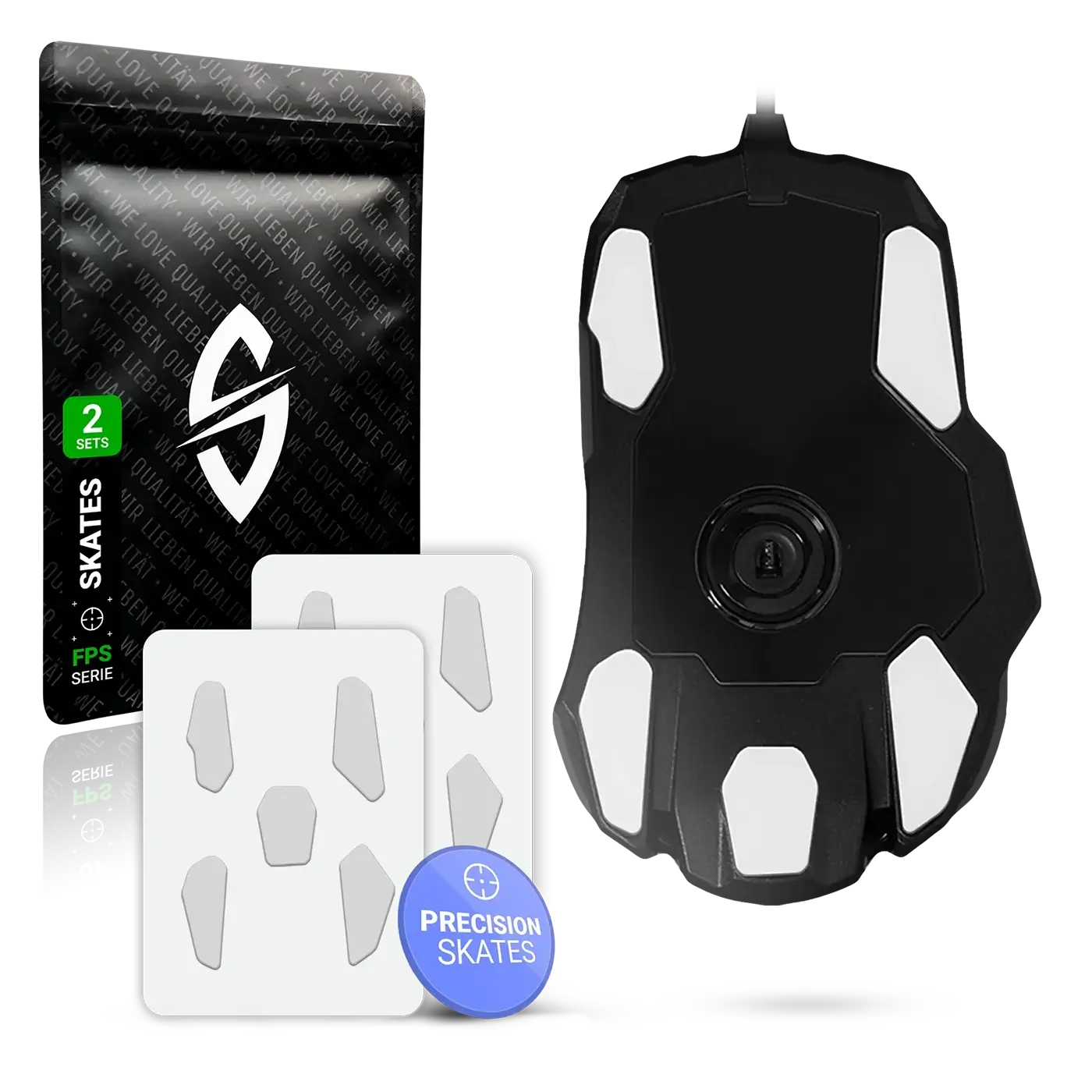 FPS Glides (2x) for Roccat Kone AIMO