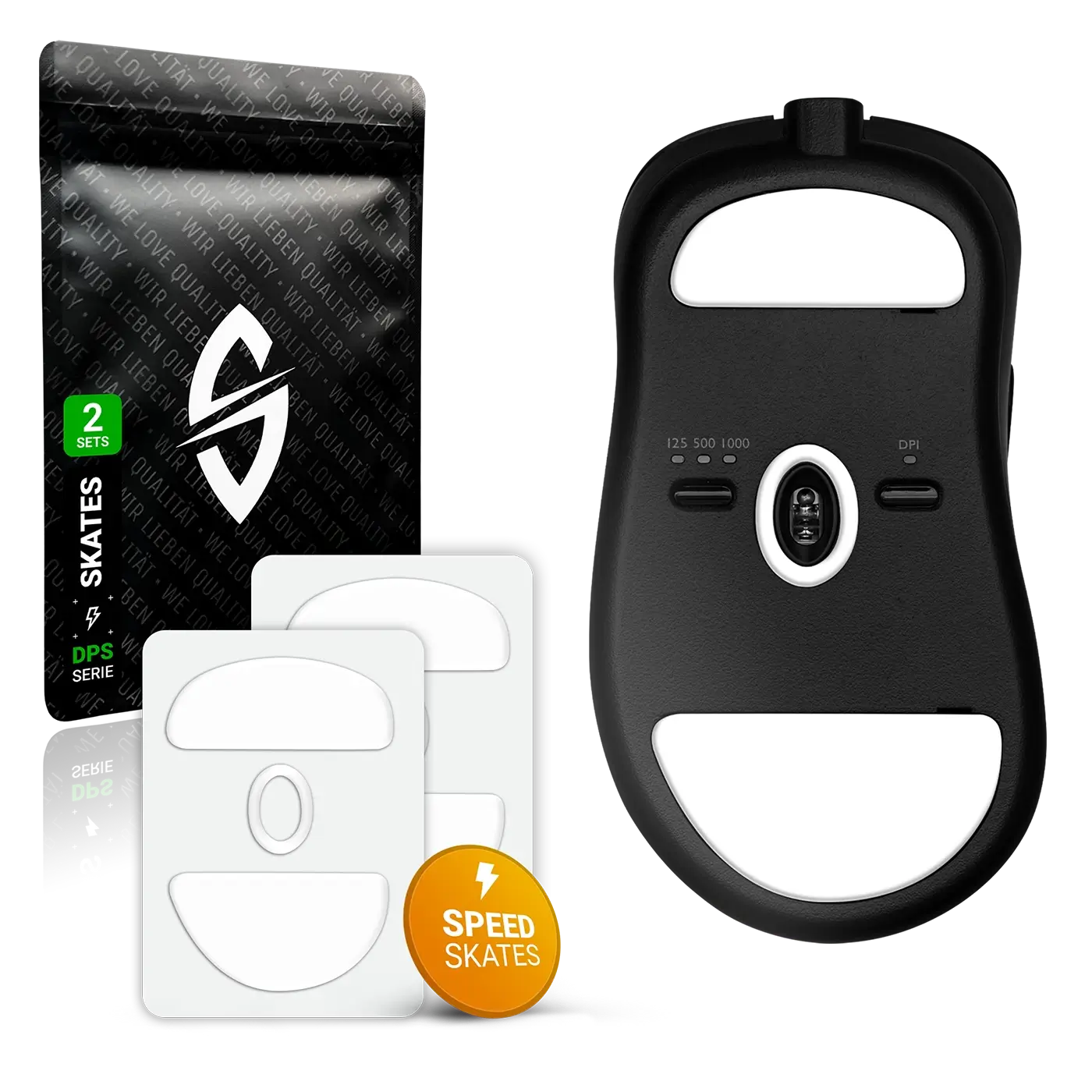 DPS Series – Mausfüße für BenQ Zowie EC1/2 , EC1/2-A , EC 1/2/3-C – PTFE